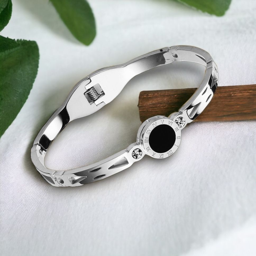 MYKI Stylish Roman Numbers Bracelet (MKBRAD526)