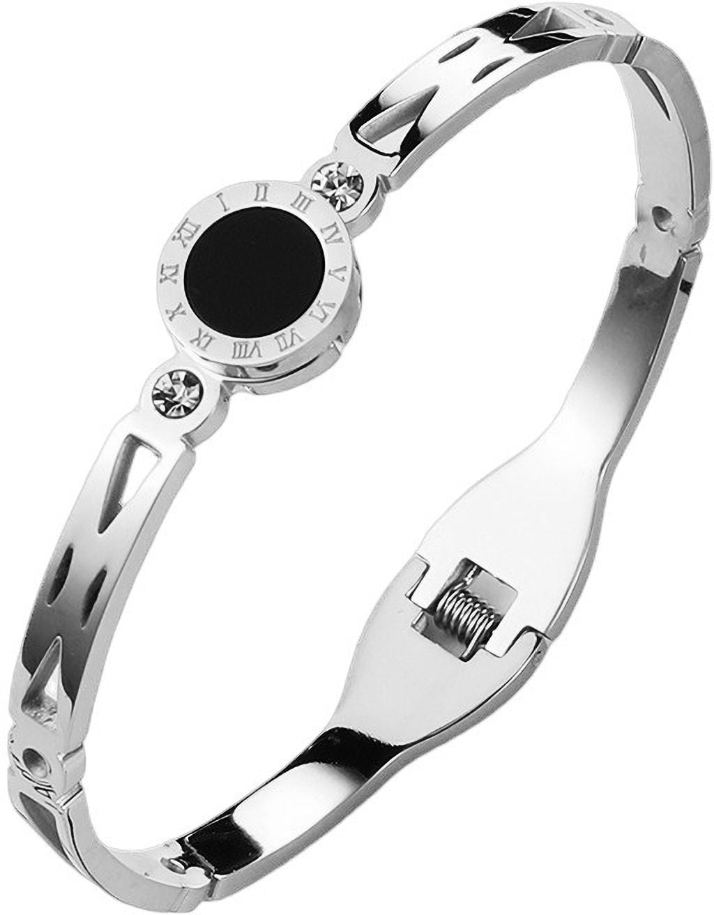 MYKI Stylish Roman Numbers Bracelet (MKBRAD526)