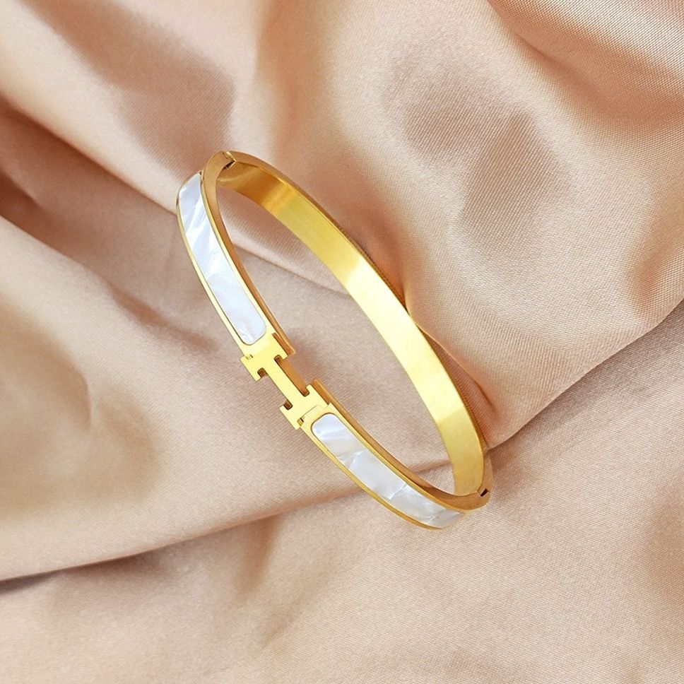 MYKI Amazing Diamond Premium plated Kada Bracelet  (MKBRAD546)