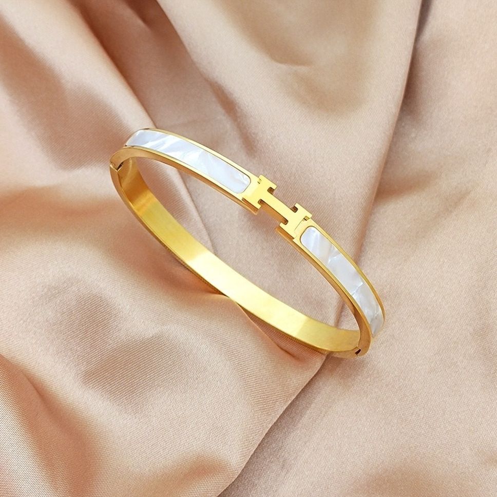 MYKI Amazing Diamond Premium plated Kada Bracelet  (MKBRAD546)