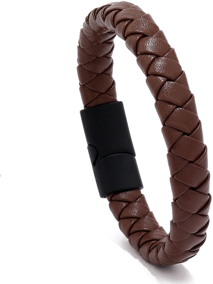 MYKI Classy Leather Bracelet (MKMBR146)