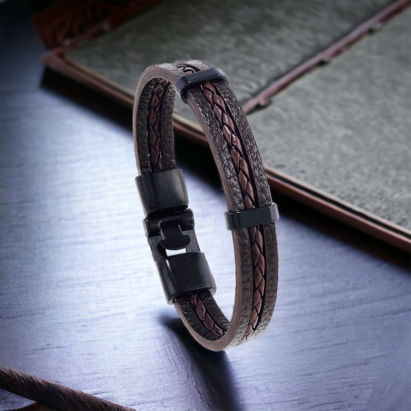 MYKI Handsome Leather Bracelet (MKMBR161)