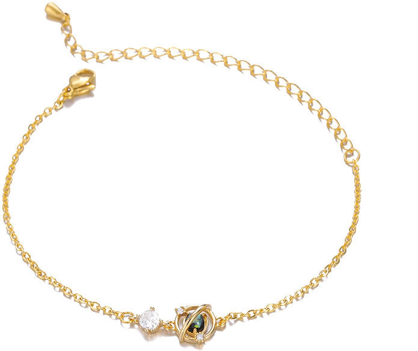 MYKI Thrilling Blue Stone Bracelet (MKBRAD400G)