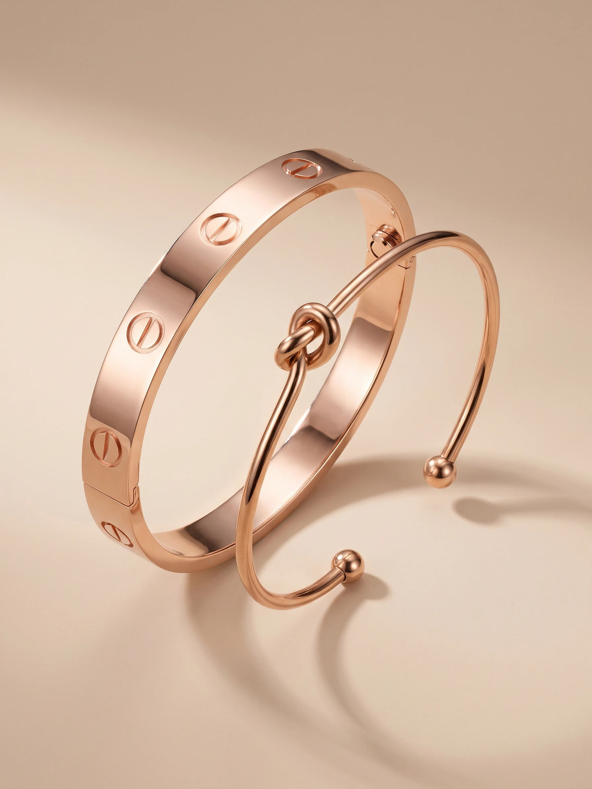MYKI Love & Knot Bracelet Stack (MKBRAD206)