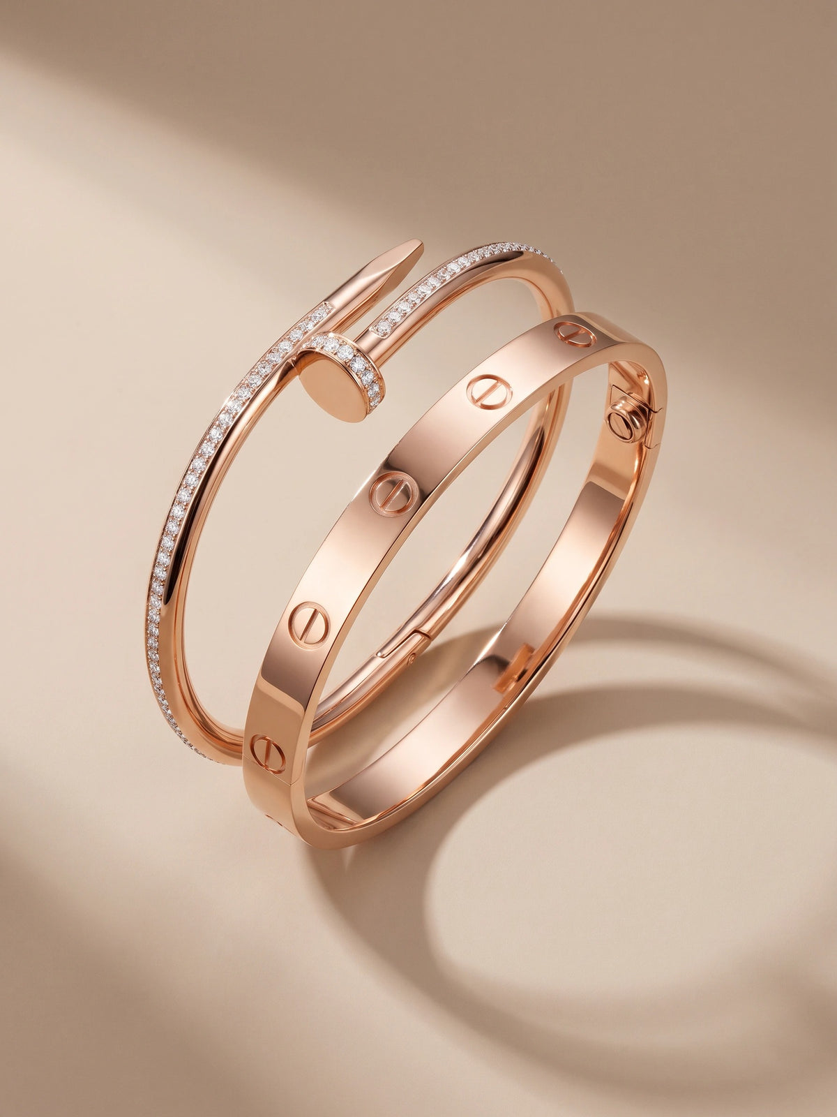 MYKI Nail and Kada Bracelet Stack (MKBRAD226)