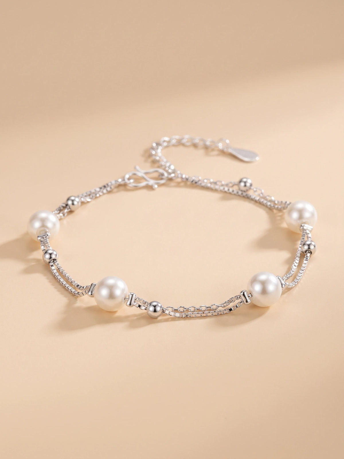 MYKI Beautiful Peral Loose Bracelet (MKBRAD329S)