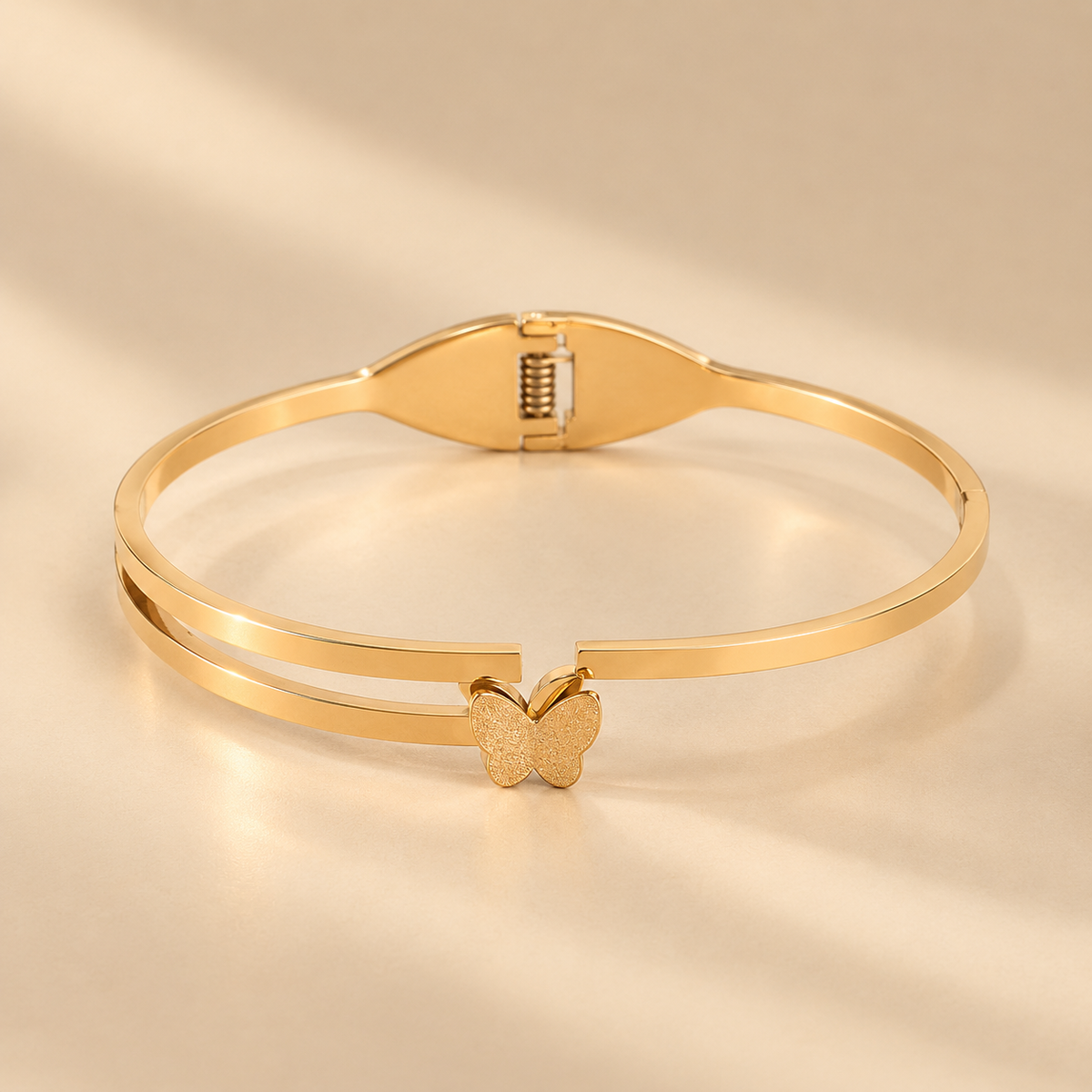 MYKI Religious Butterfly Love Bracelet (MKBRAD338G)