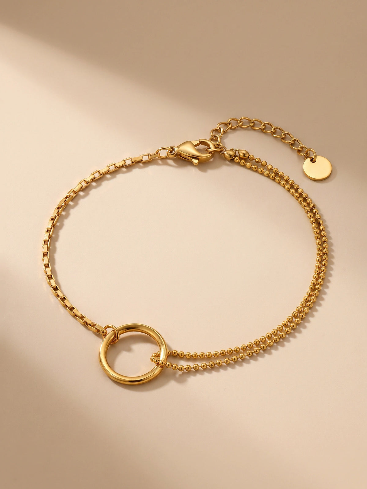 MYKI Glamorous Lock Bracelet (MKBRAD356G)