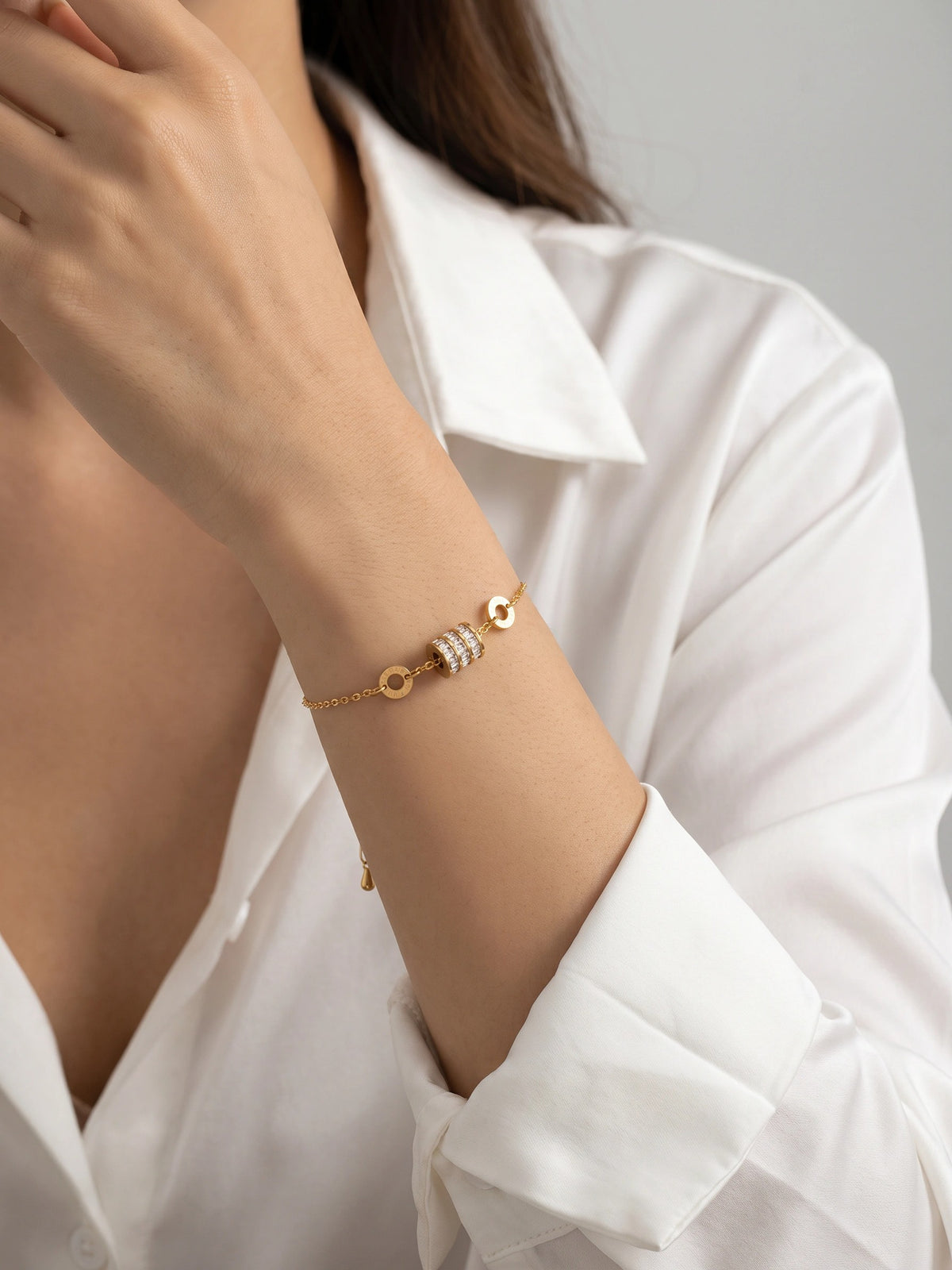 MYKI Eternal Love Charm Bracelet (MKBRAD383G)