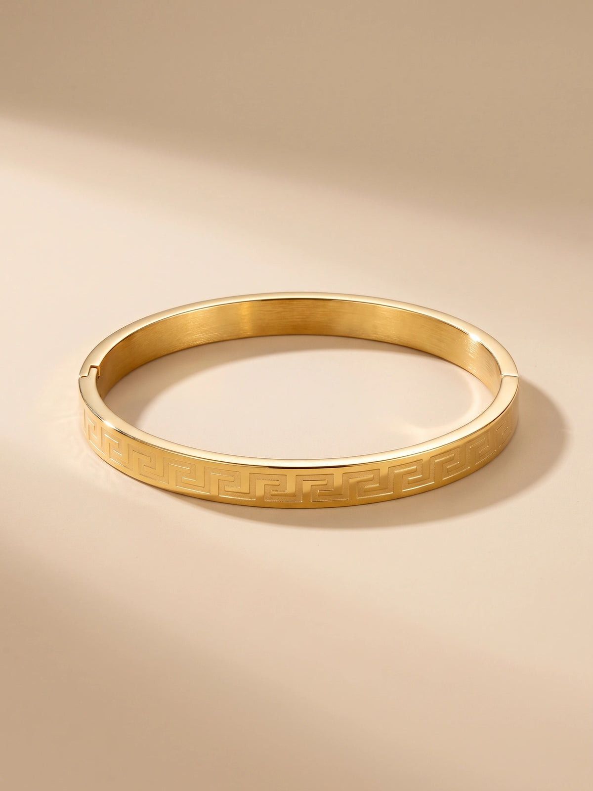 MYKI Greek Key Bracelet For Mens (MKBRAD393)
