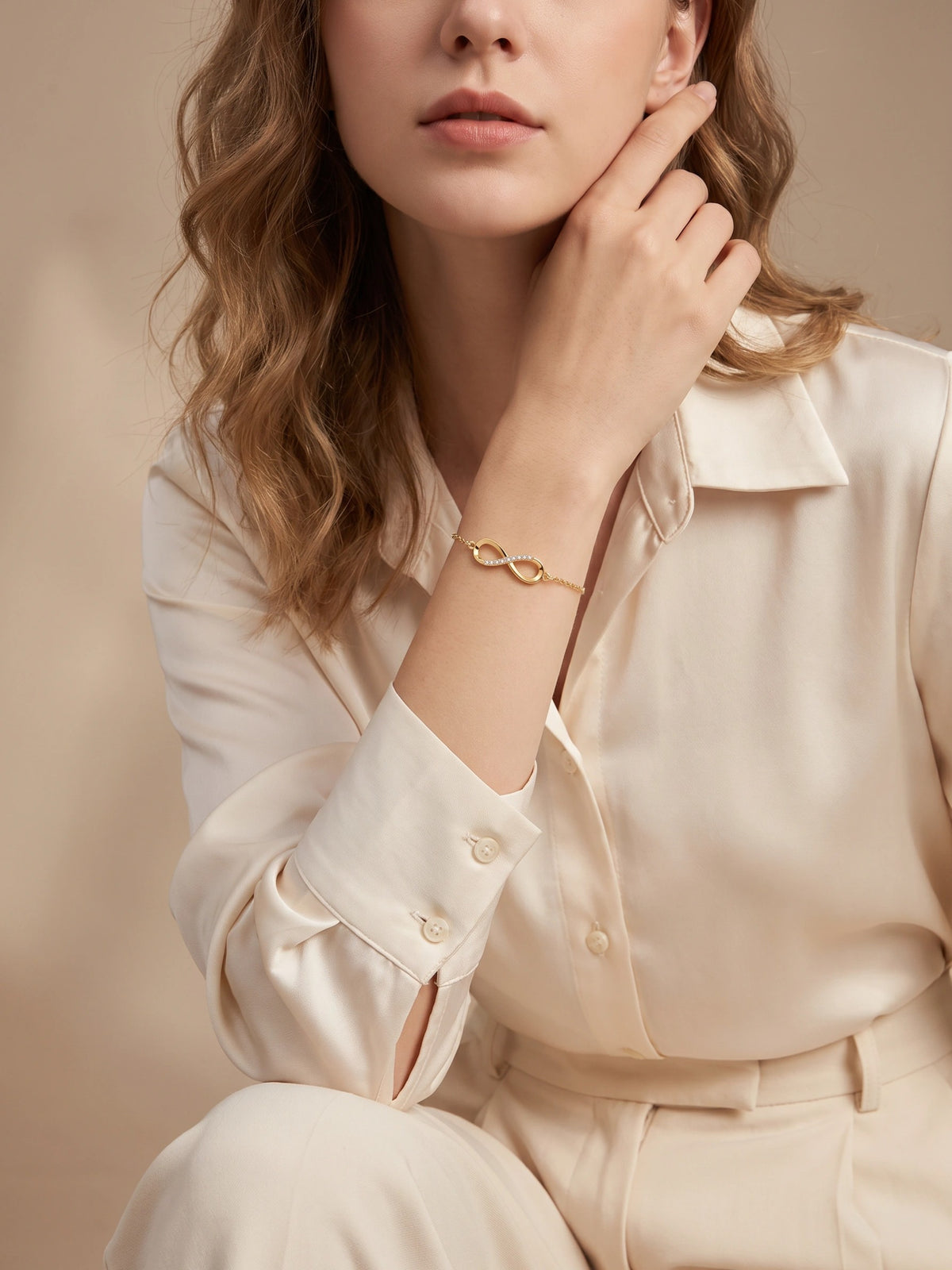 MYKI Infinity Love Bracelet (MKBRAD457G)