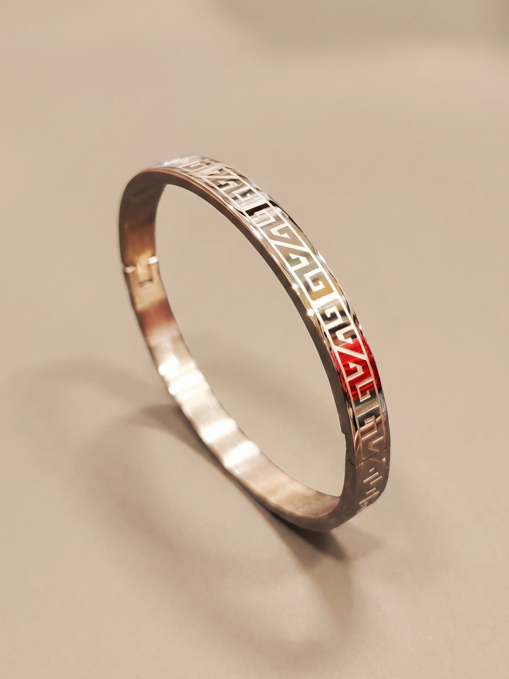 MYKI Glorious Love Bracelet(6mm thickness, 2.4 inch diameter) (MKBRAD462RG)