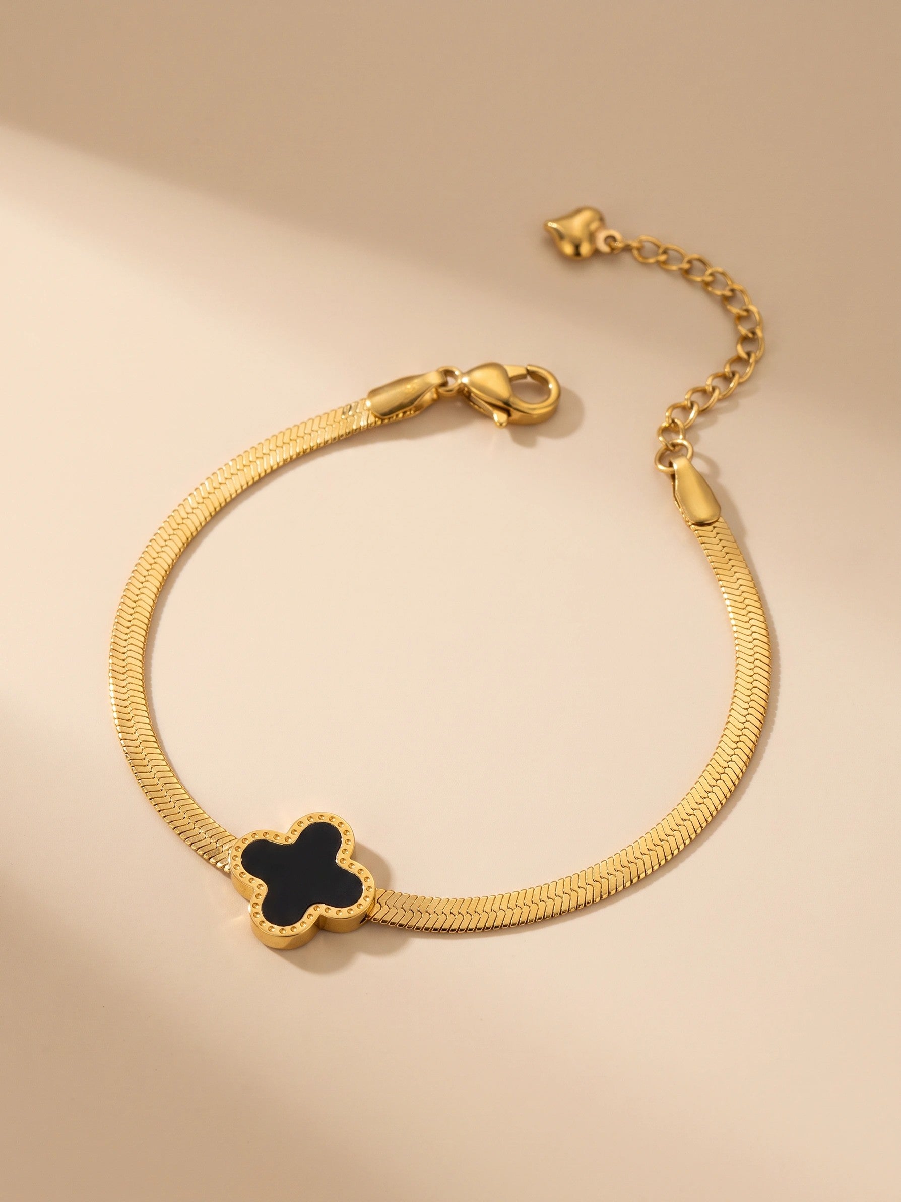 MYKI Gorgeous Floral Charm Bracelet (MKBRAD478G)