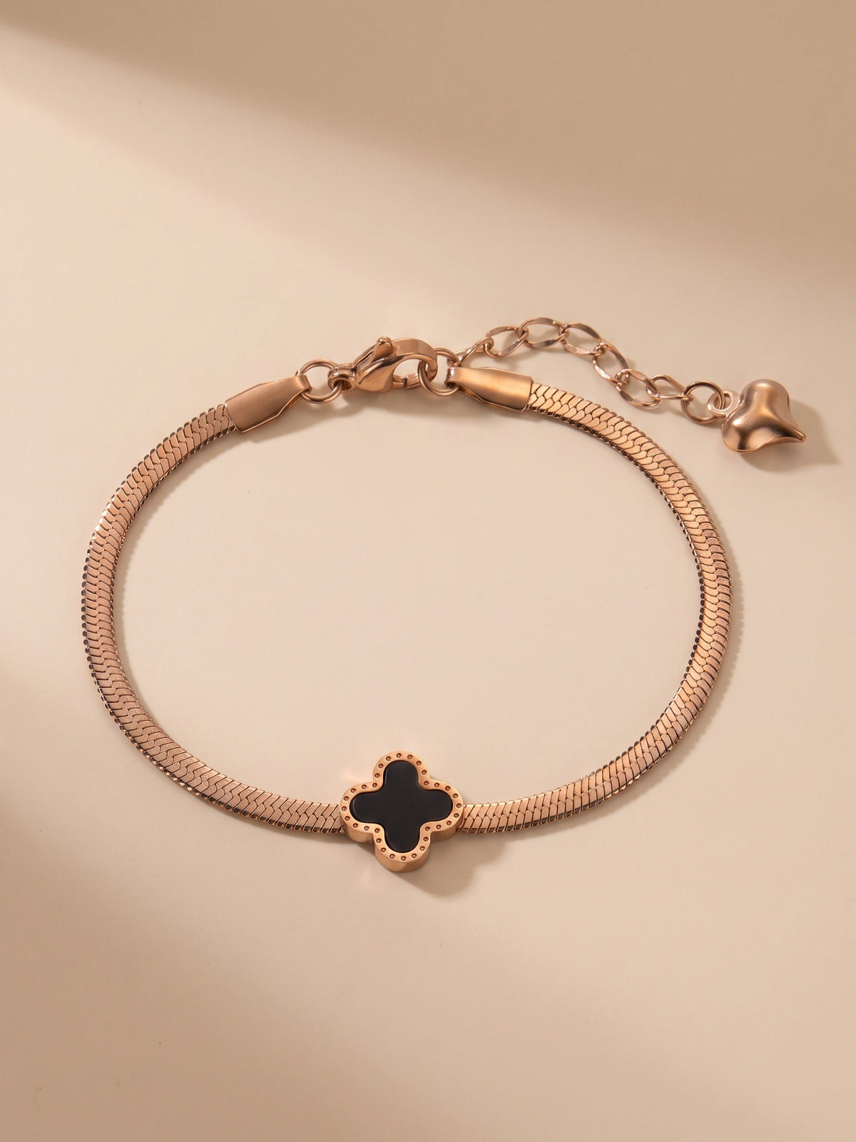 MYKI Gorgeous Floral Charm Bracelet (MKBRAD478RG)