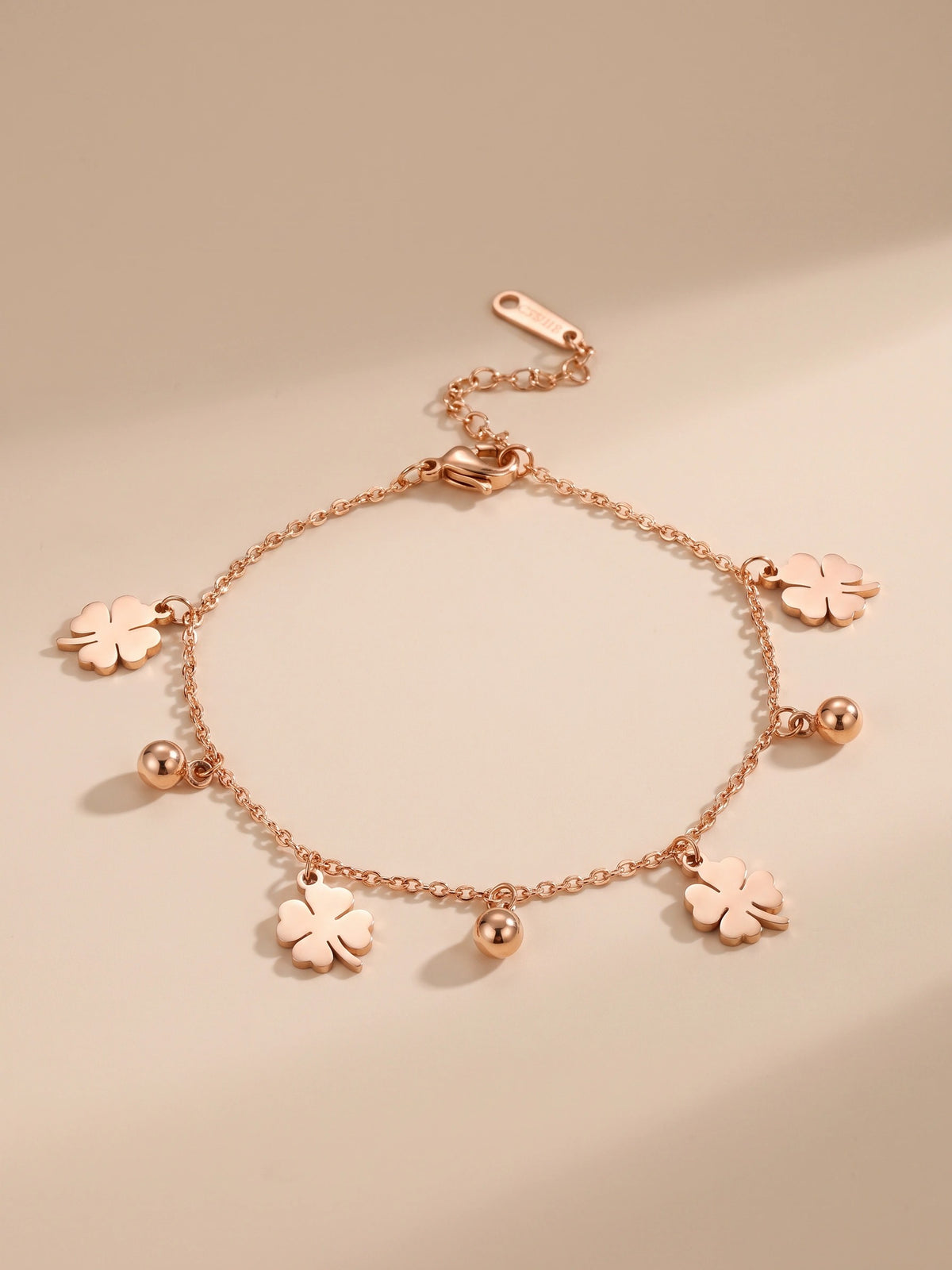 MYKI Pretty Floral Charm Bracelet (MKBRAD479RG)