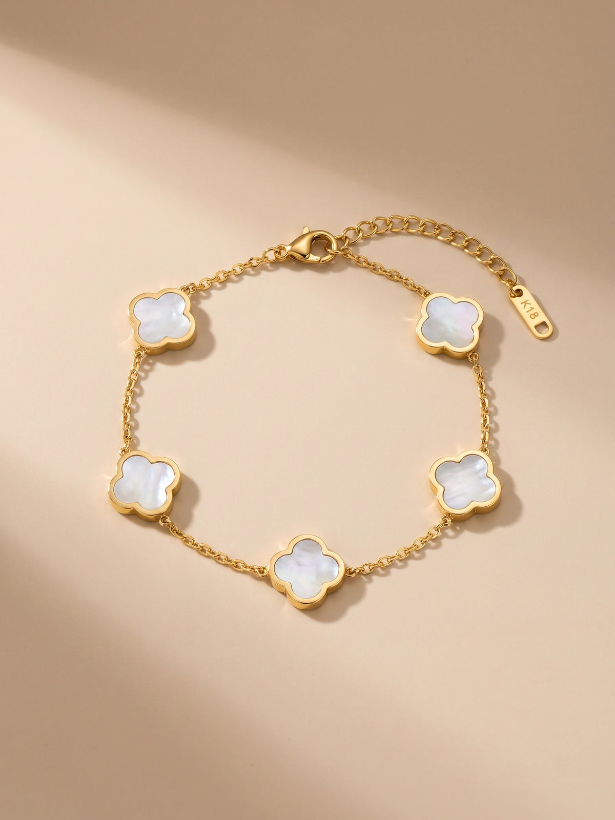MYKI Royal Floral Charm Bracelet  (MKBRAD506)