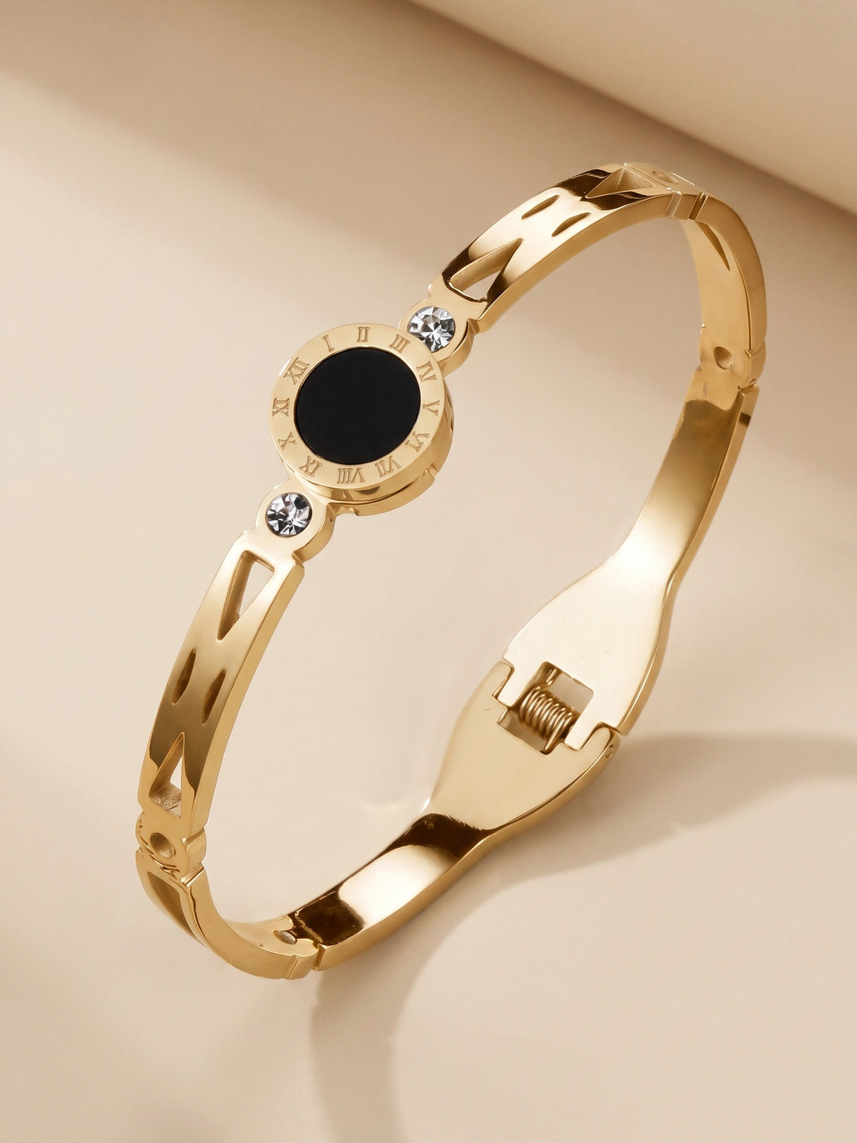MYKI Stylish Roman Numbers Bracelet (MKBRAD526)