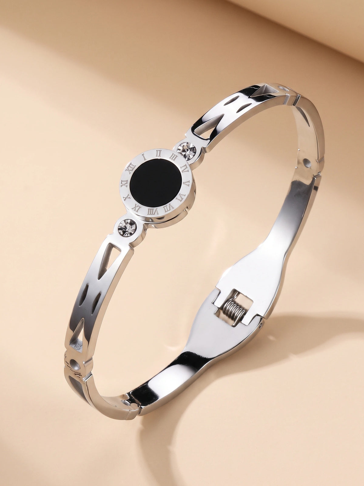 MYKI Stylish Roman Numbers Bracelet (MKBRAD526)