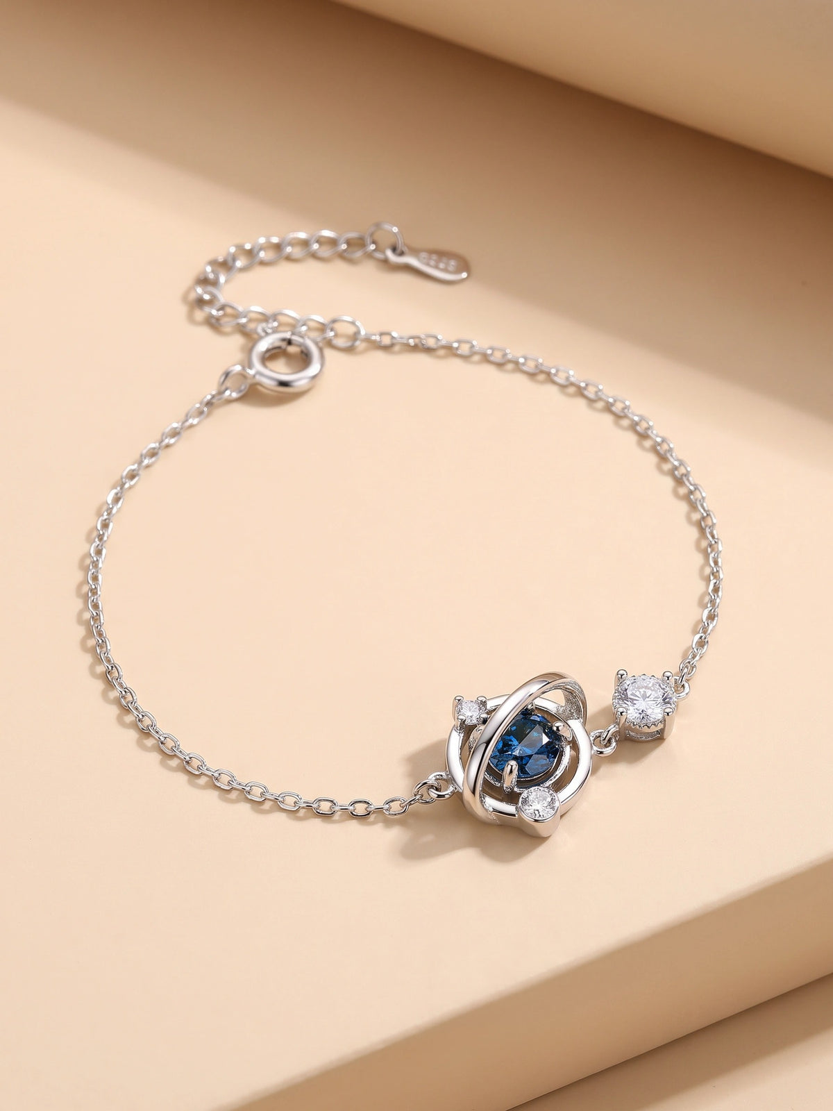 MYKI Thrilling Blue Stone Bracelet  (MKBRAD527S)
