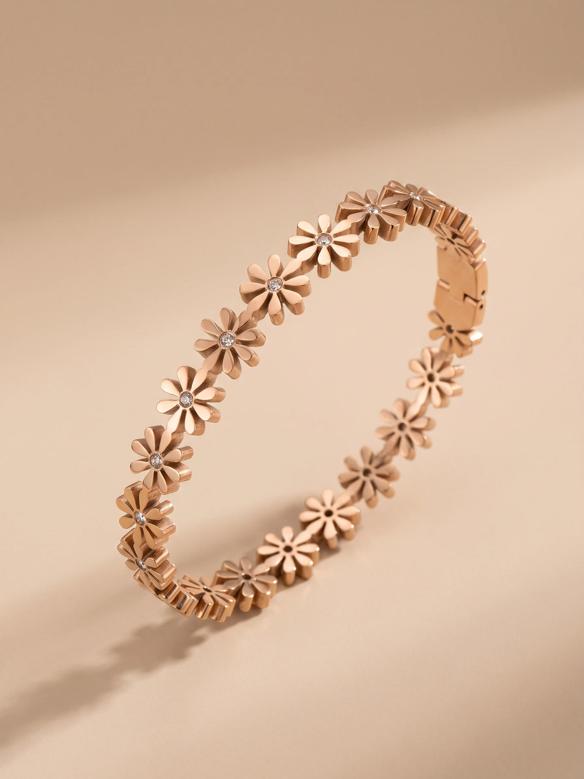 MYKI Amazing Diamond Premium plated Kada Bracelet (MKBRAD551)