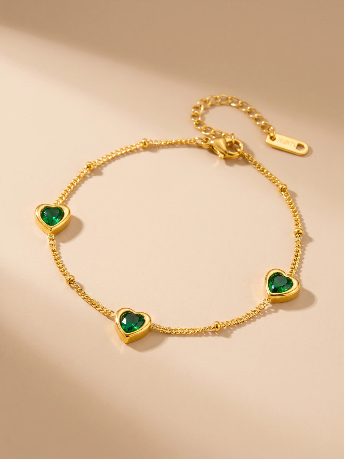 MYKI Charming Bracelet  (MKBRAD585G-GREEN-CSS)