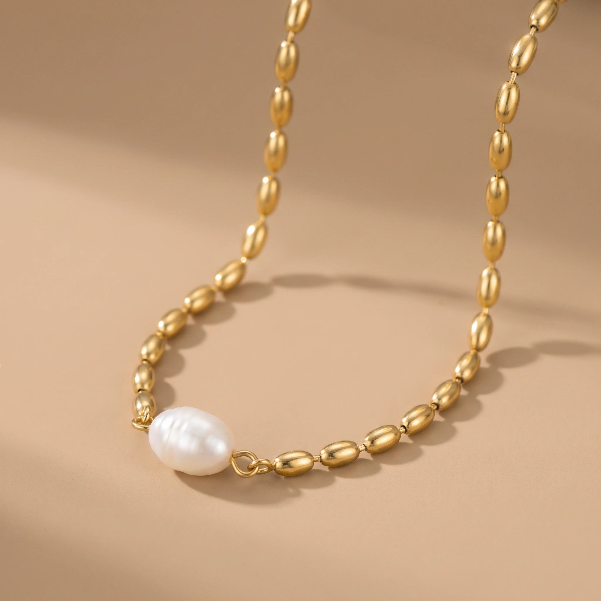 MYKI Perfect Stainless Steel Necklace (MK712G-SSYI)
