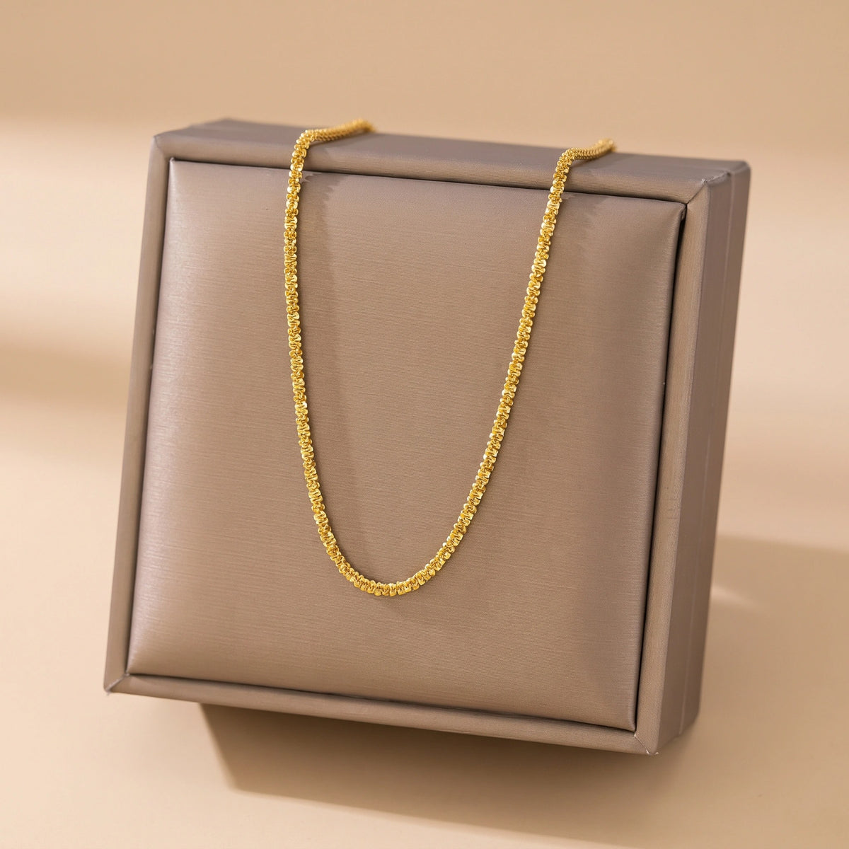MYKI Hot Stainless Steel Necklace (MK716-SSYI)
