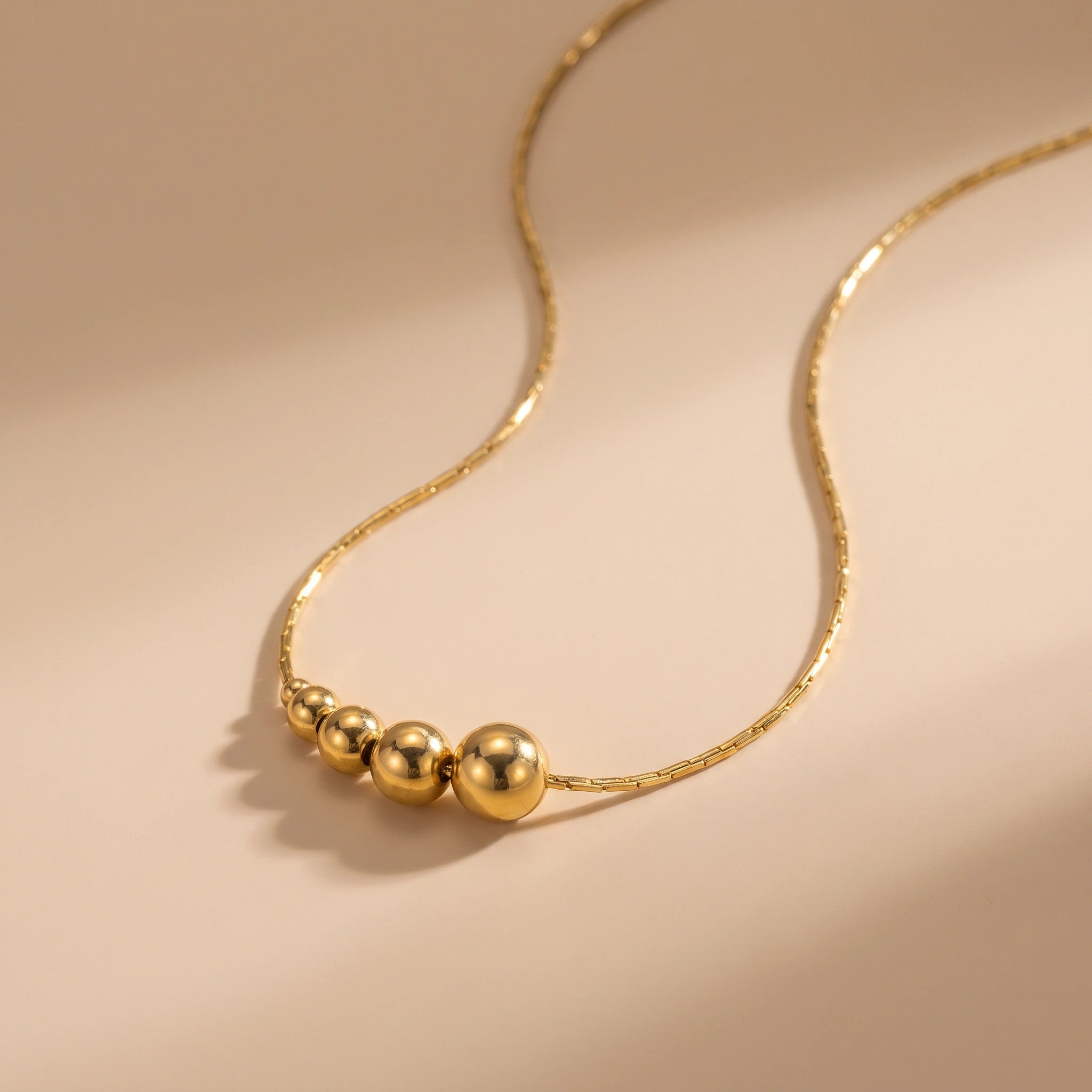 MYKI Cute Stainless Steel Necklace (MK740G-SSYI)