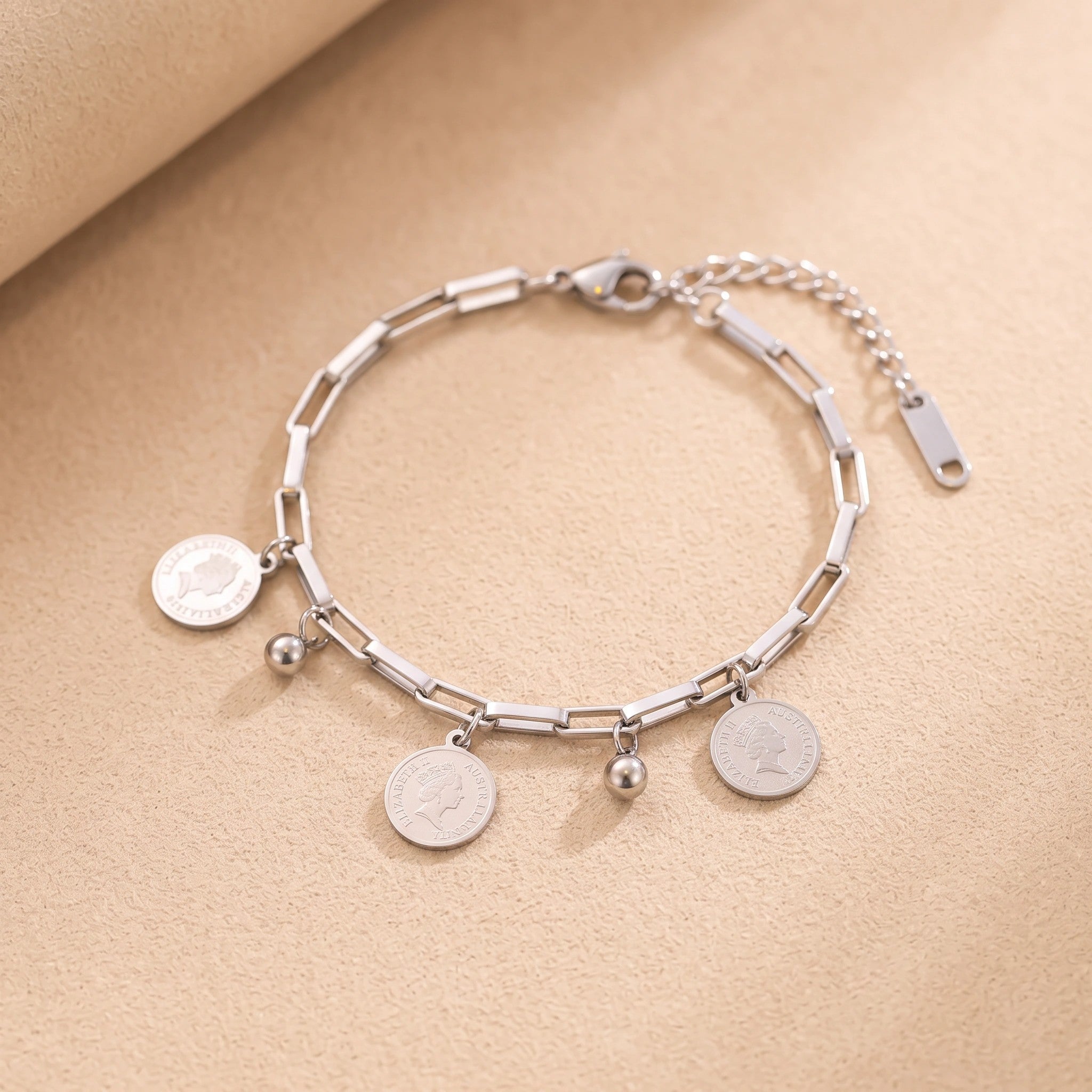 MYKI Silver Plated Bracelet | Anti-Tarnish Adjustable Design(MKBRAD757S-SSYI)