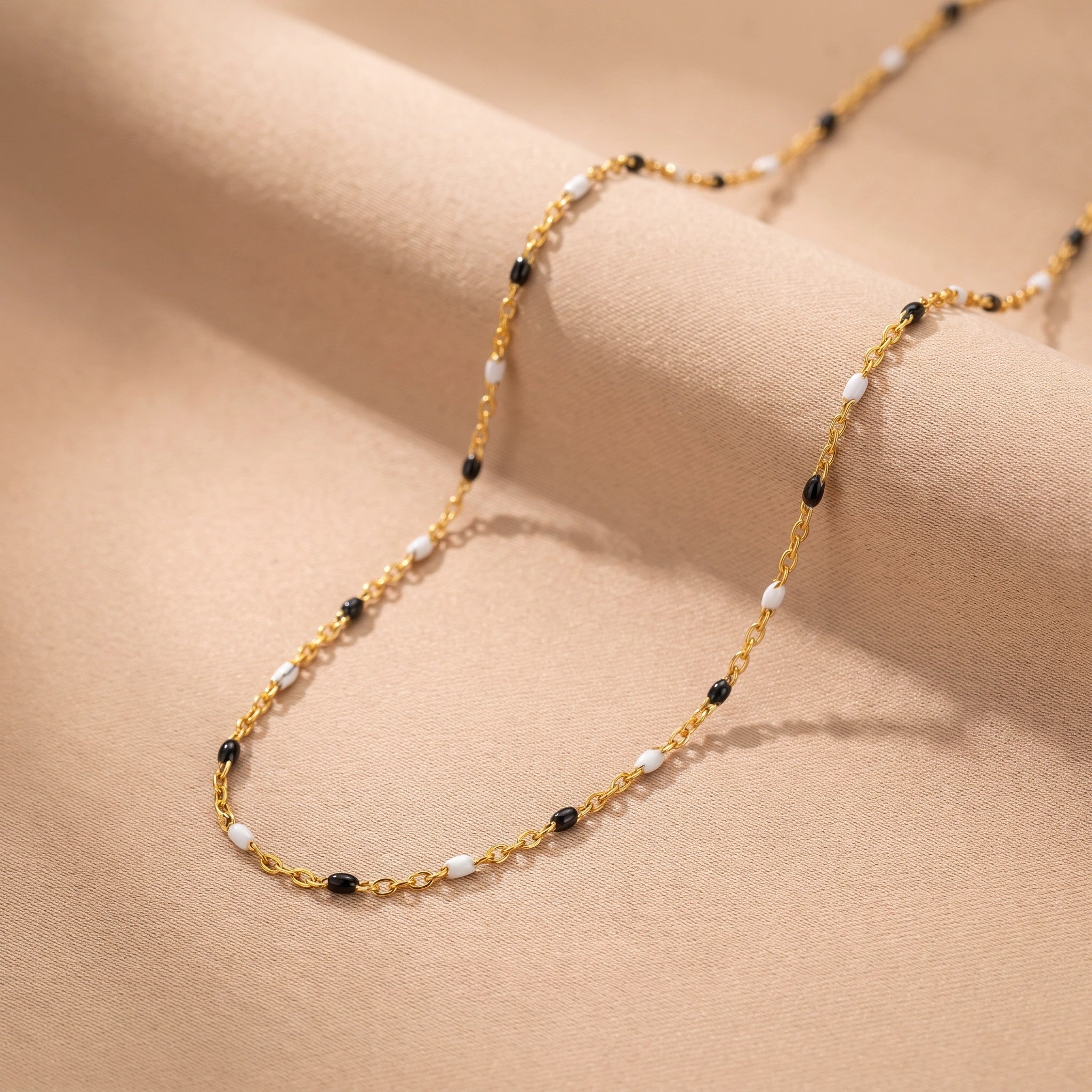 MYKI Prettyish Stainless Steel Necklace (MK761G-SSYI)