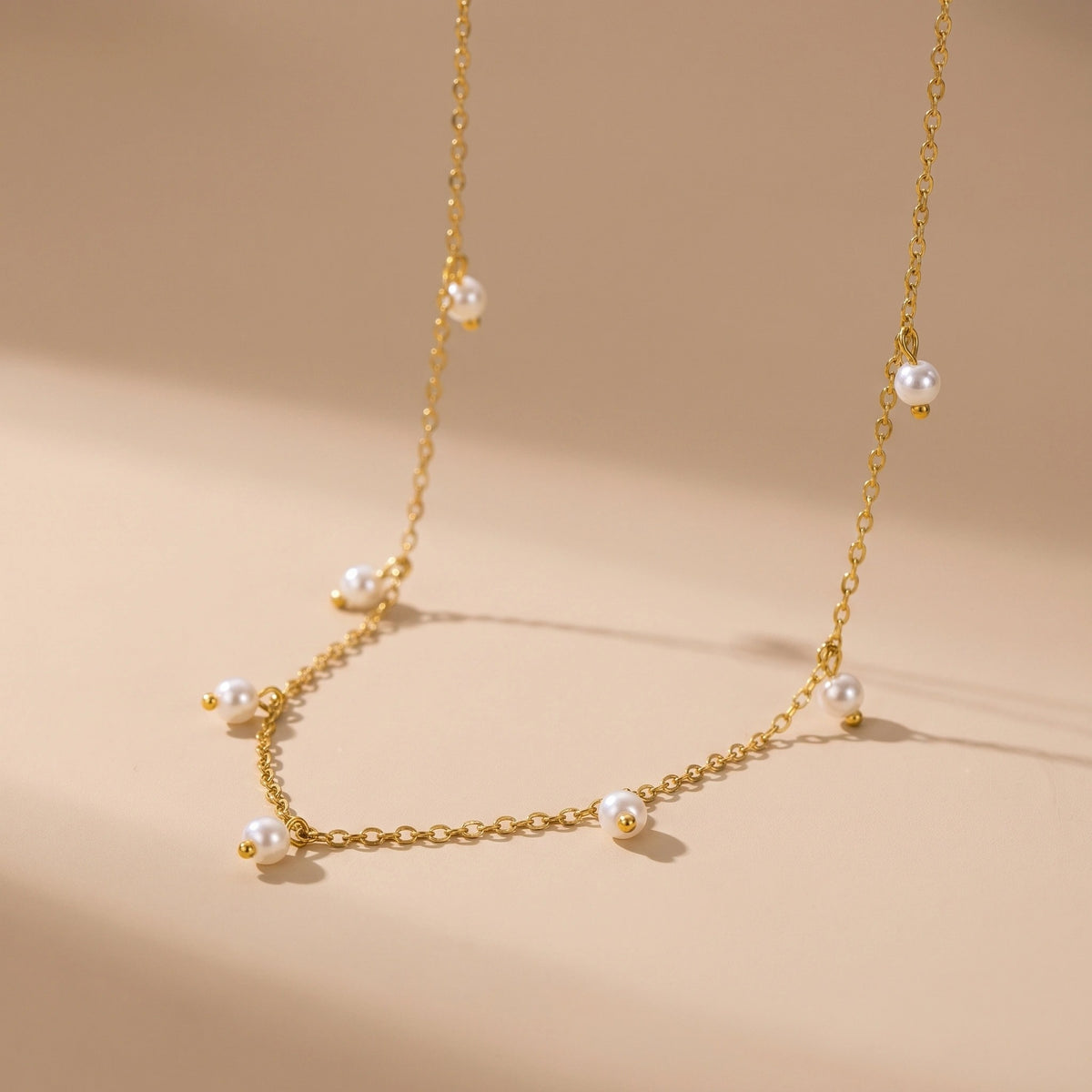 MYKI Dollish Stainless Steel Necklace (MK767G-SSYI)