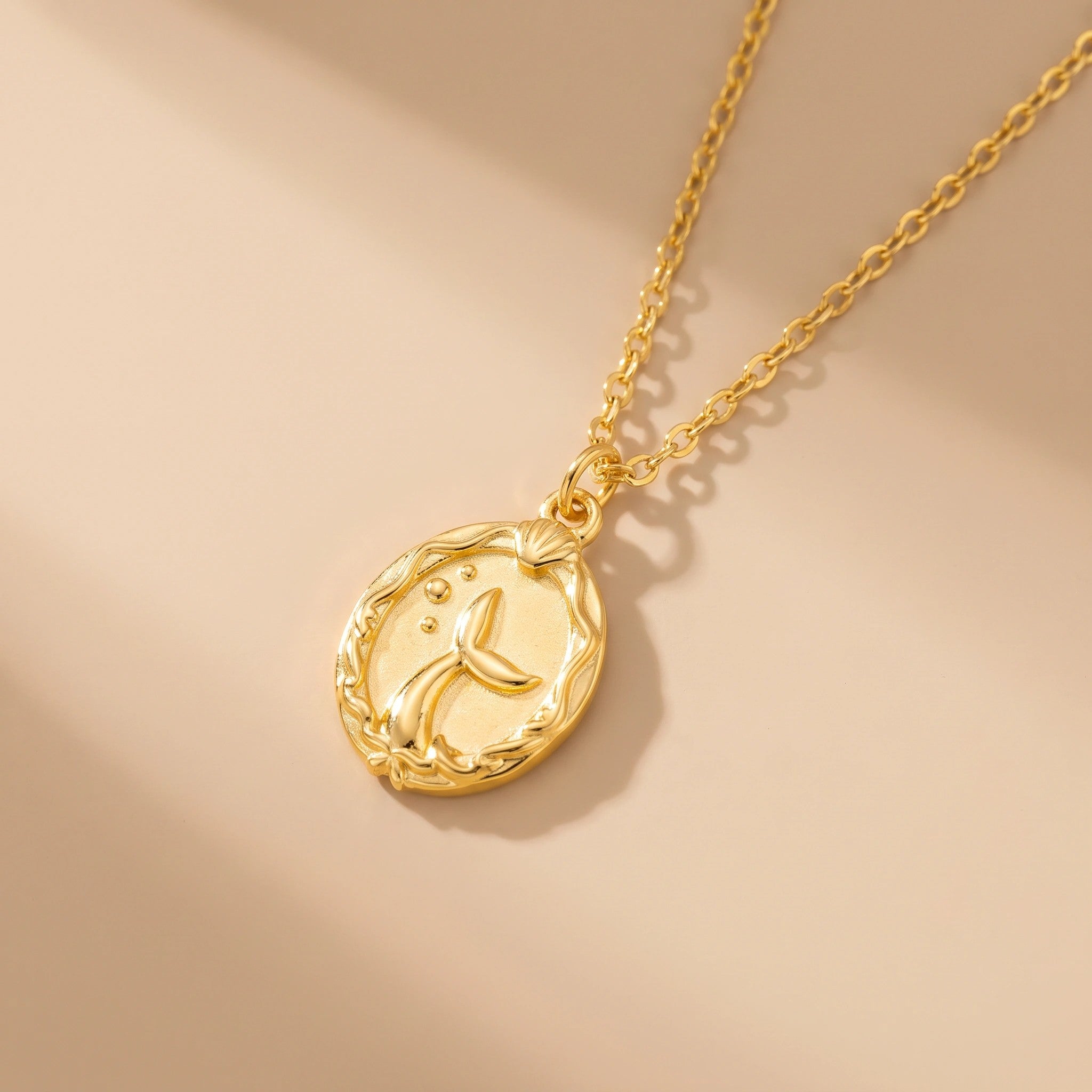 MYKI Charming Stainless Steel Necklace (MK810G-SSYI)