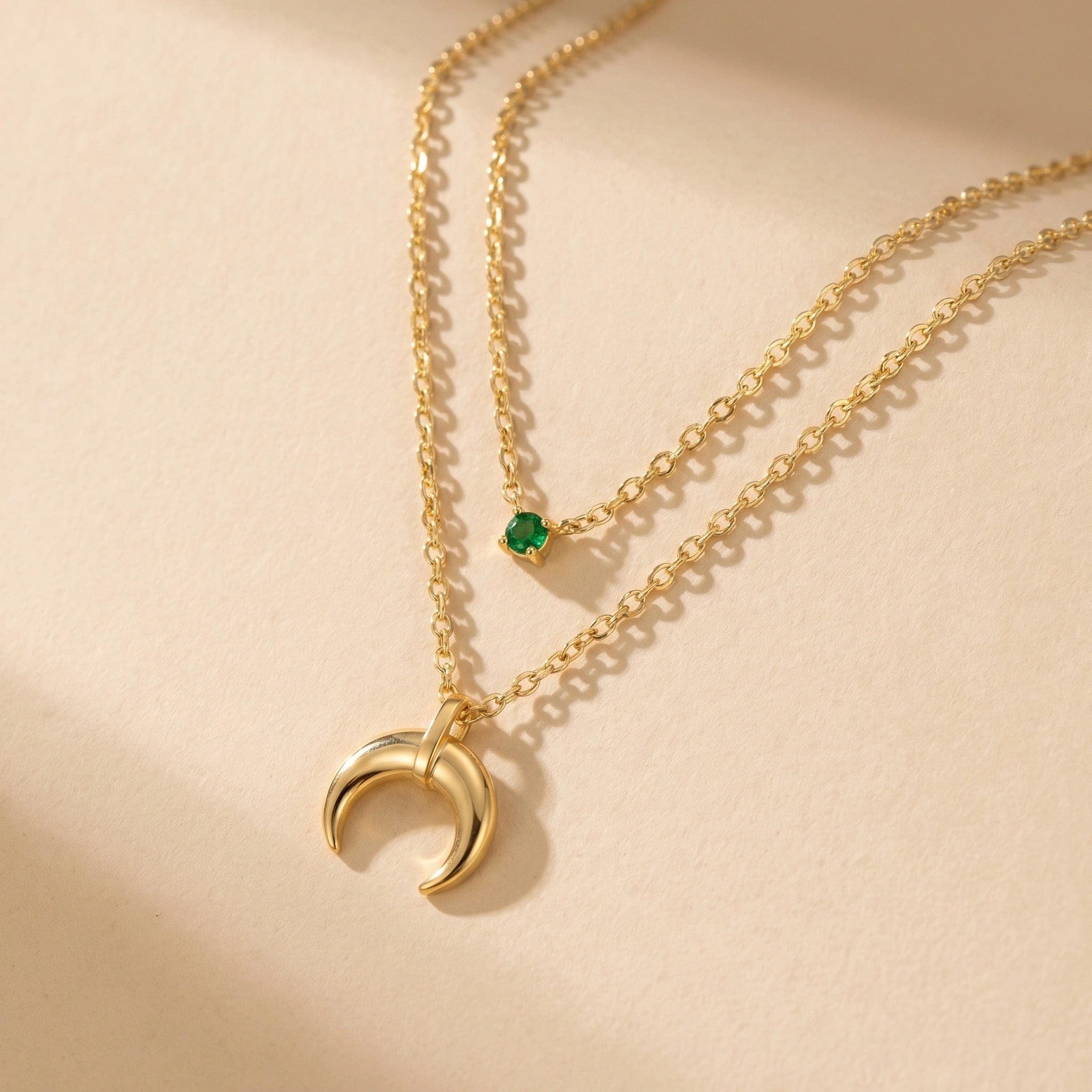 MYKI Elegant Stainless Steel Necklace (MK815G-SSYI)