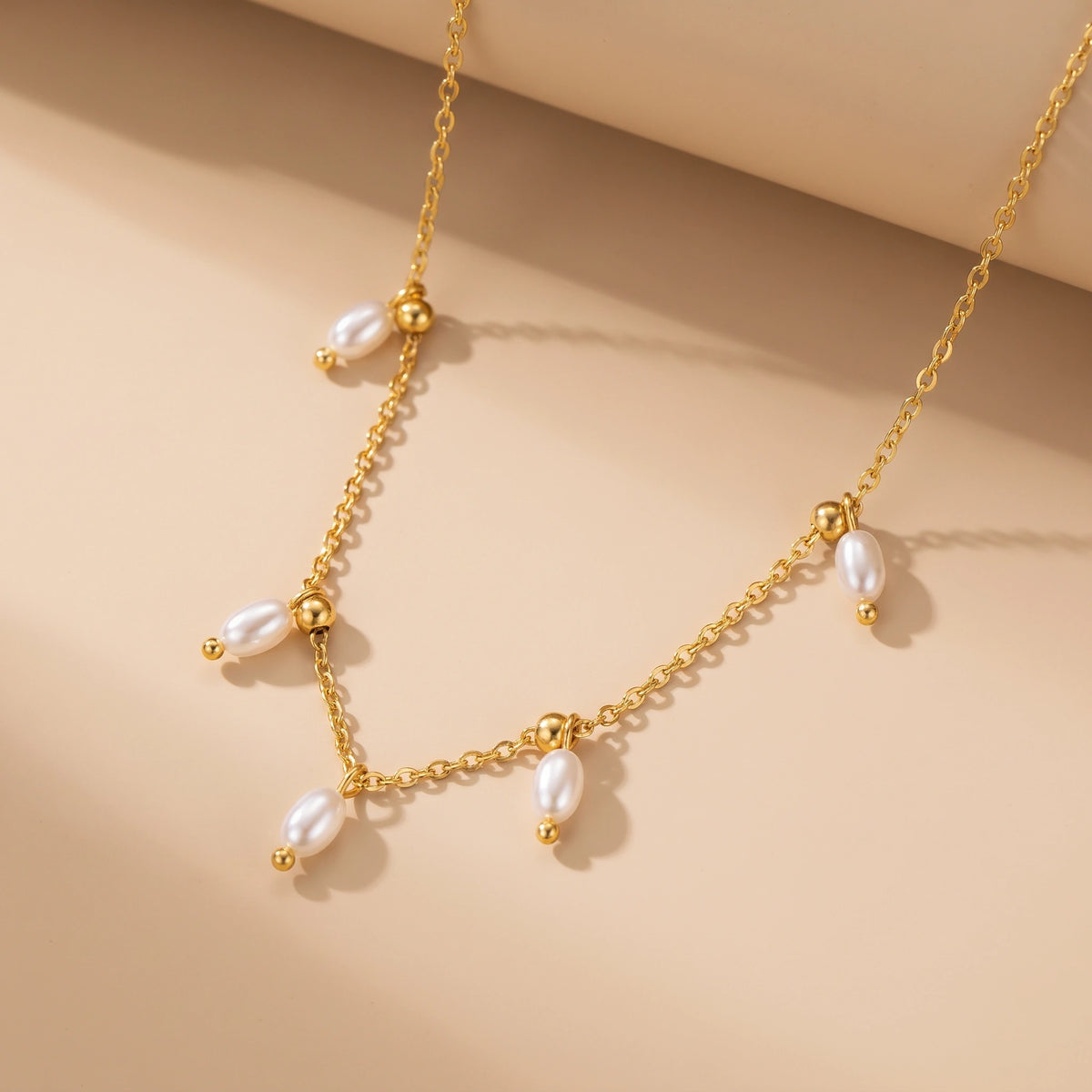 MYKI Comely Stainless Steel Necklace (MK832G-SSYI)