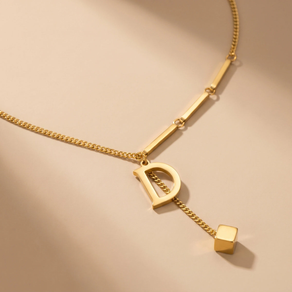 MYKI Aesthetical Stainless Steel Necklace (MK842-SSYI)