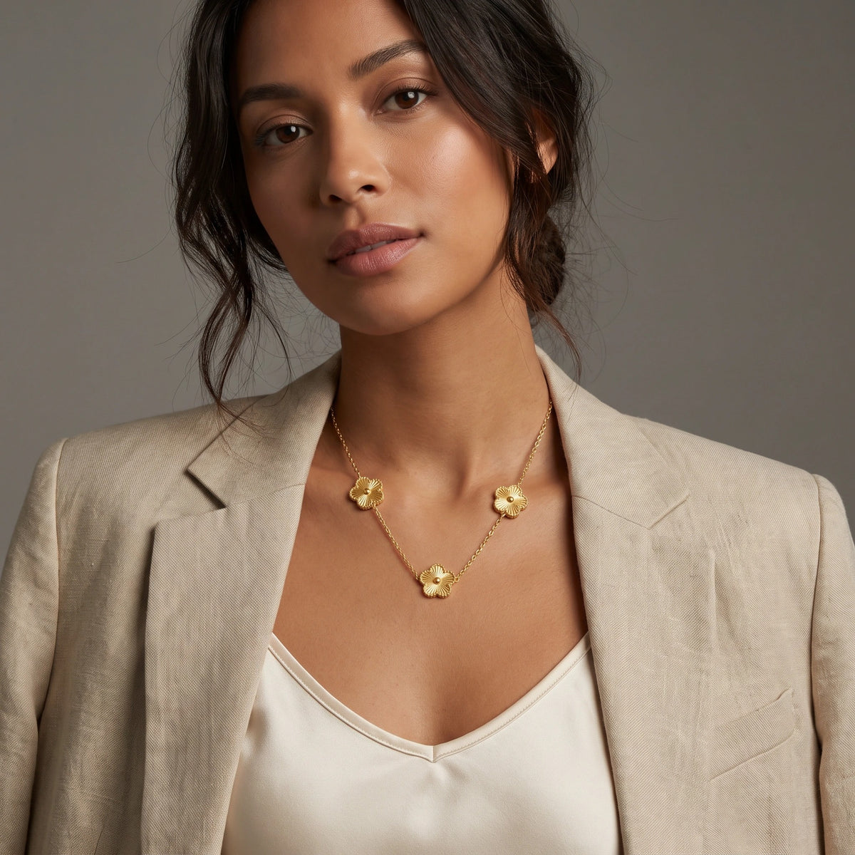 MYKI Seemly Stainless Steel Necklace (MK851G-SSYI)