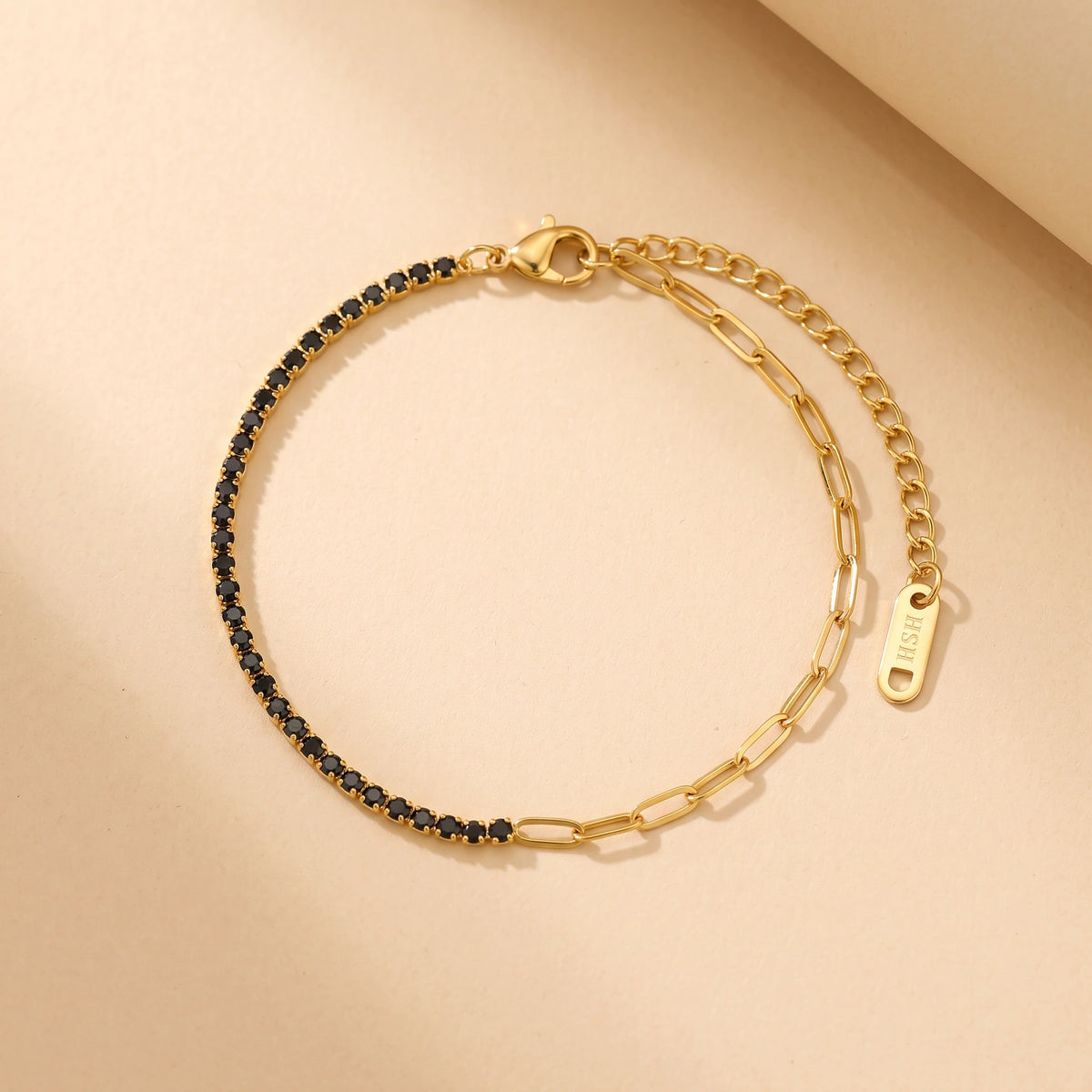 MYKI Gold Plated Bracelet with Elegant Design | MYKI(MKBRAD867G-SSYI)