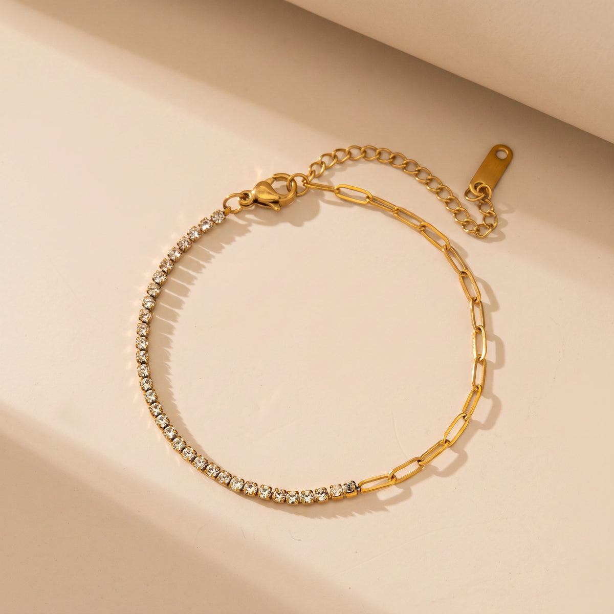 MYKI Gold Plated Bracelet with Elegant Design | MYKI(MKBRAD867G-SSYI)