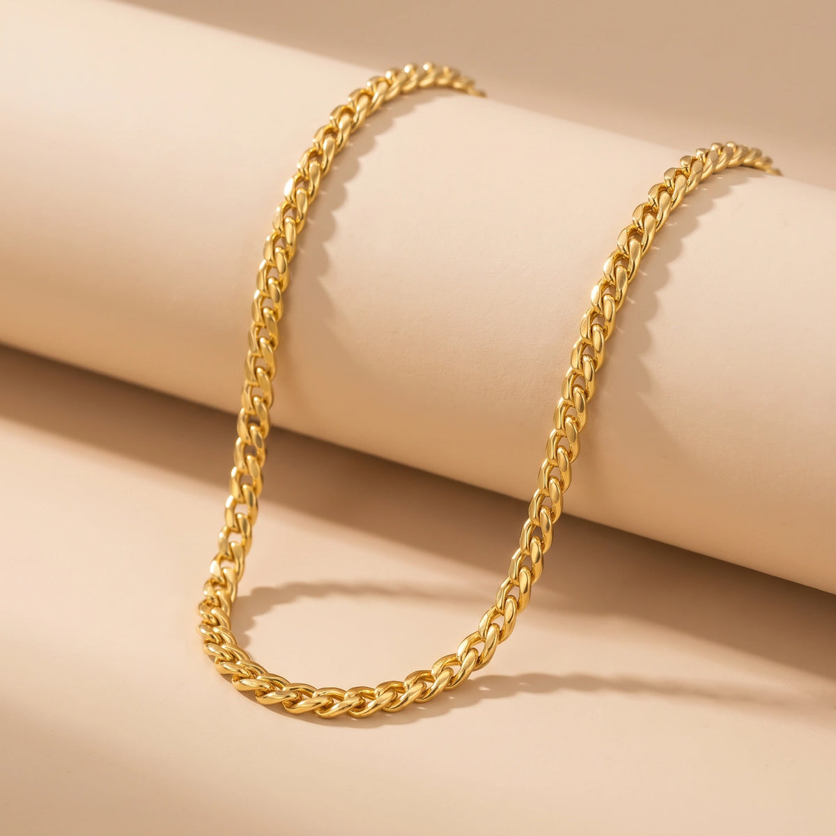 MYKI Classic Premium Plated Rope Chain Necklace (MK891-SSYI)