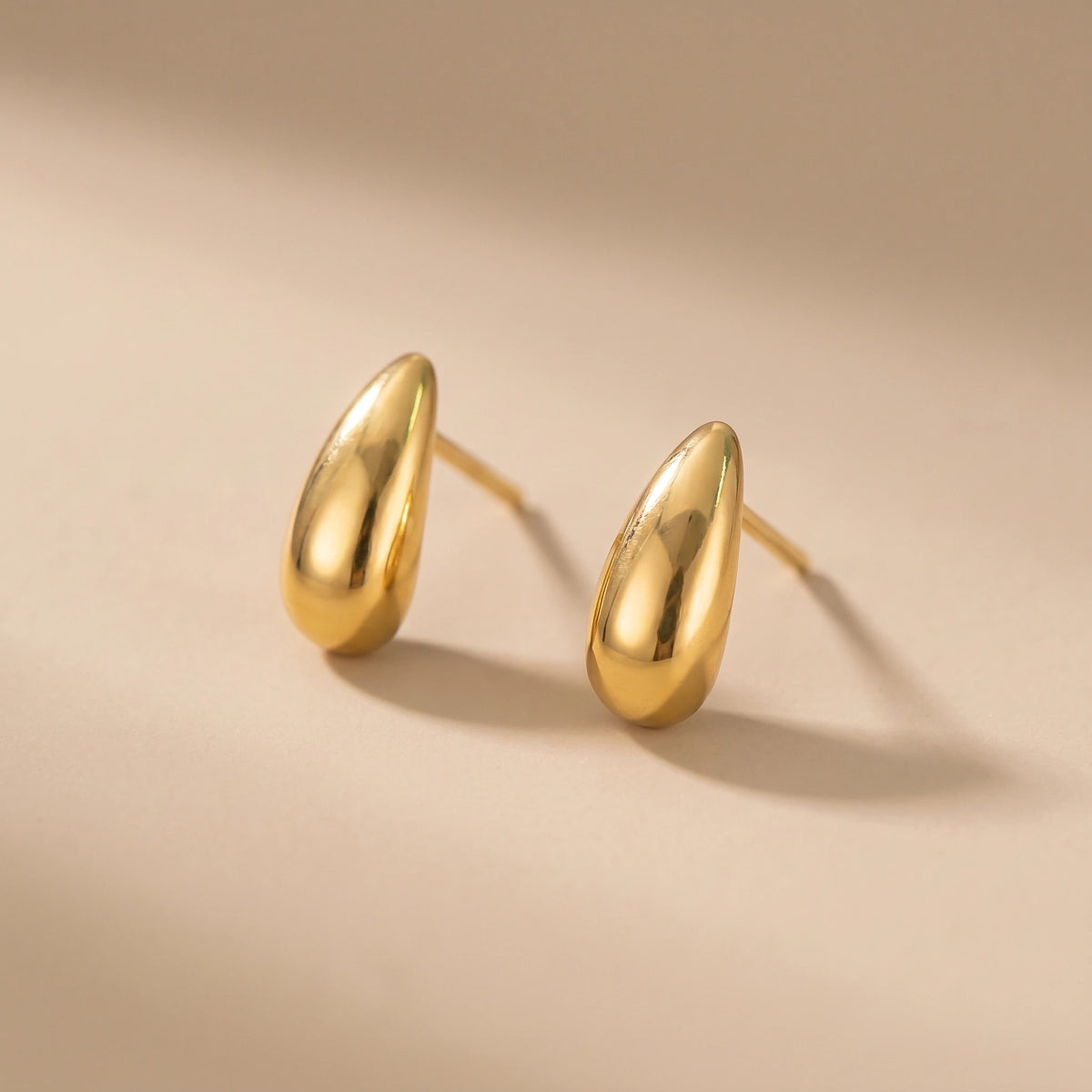 MYKI Crescent Hoop Anti-Tarnish Earrings (MKERCH938-SSYI)