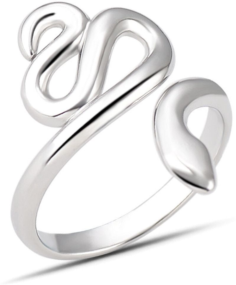 MYKI Fluid Snake Adjustable Ring | Anti-Tarnish (MKR731-SSYI)