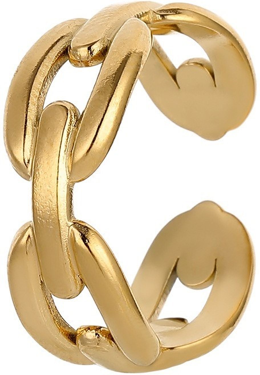 MYKI Anti Tarnish Chain Adjustable Ring | MYKI (MKR753-SSYI)