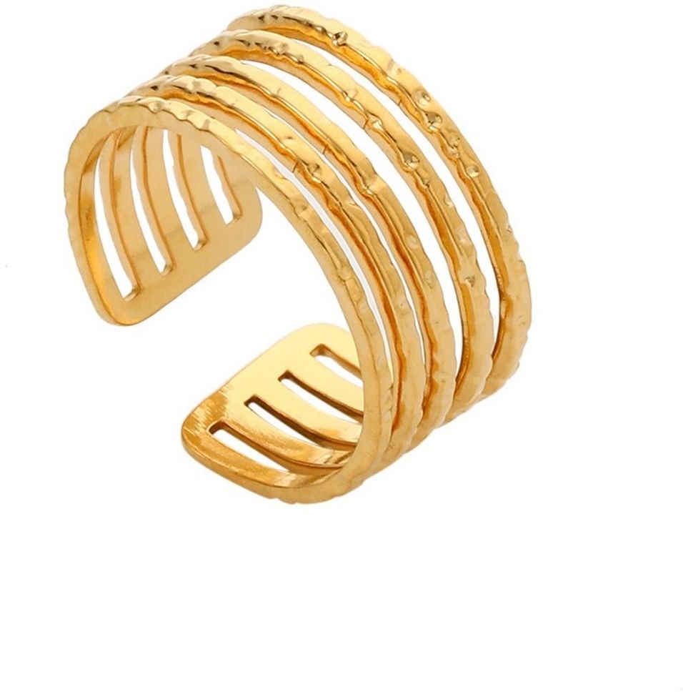 MYKI Multi Band Adjustable Ring | Anti Tarnish | MYKI (MKR769-SSYI)