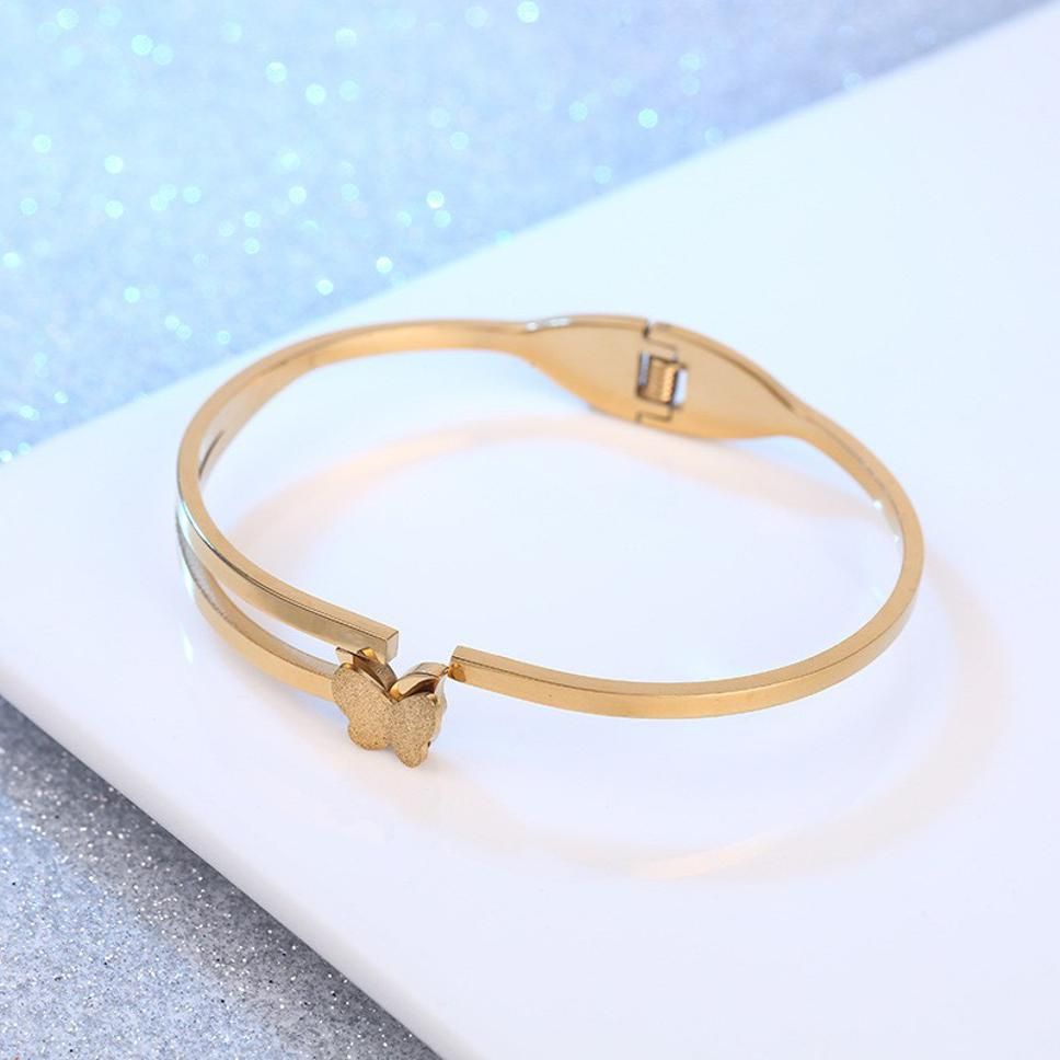MYKI Religious Butterfly Love Bracelet (MKBRAD338G)