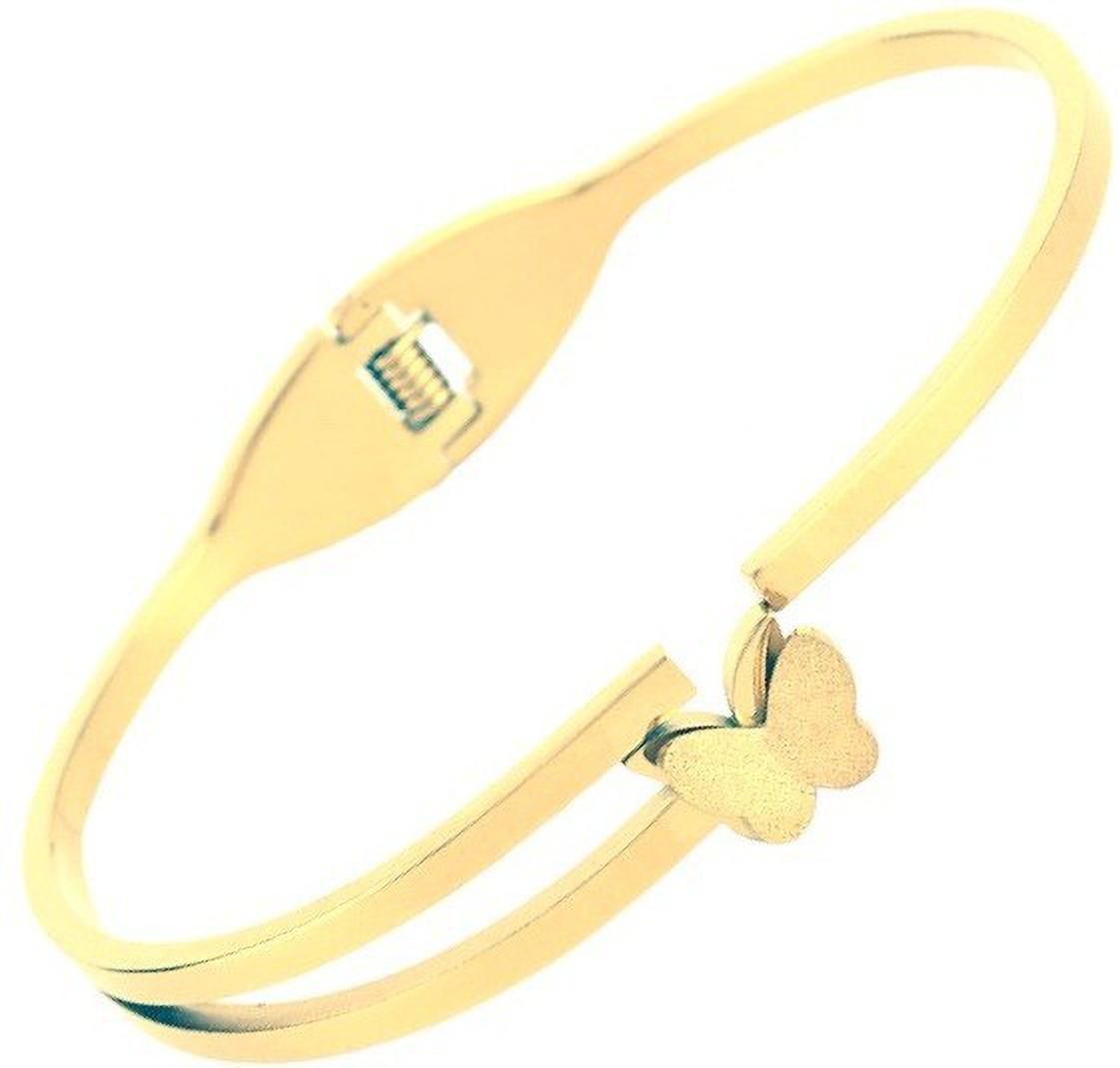 MYKI Religious Butterfly Love Bracelet (MKBRAD338G)