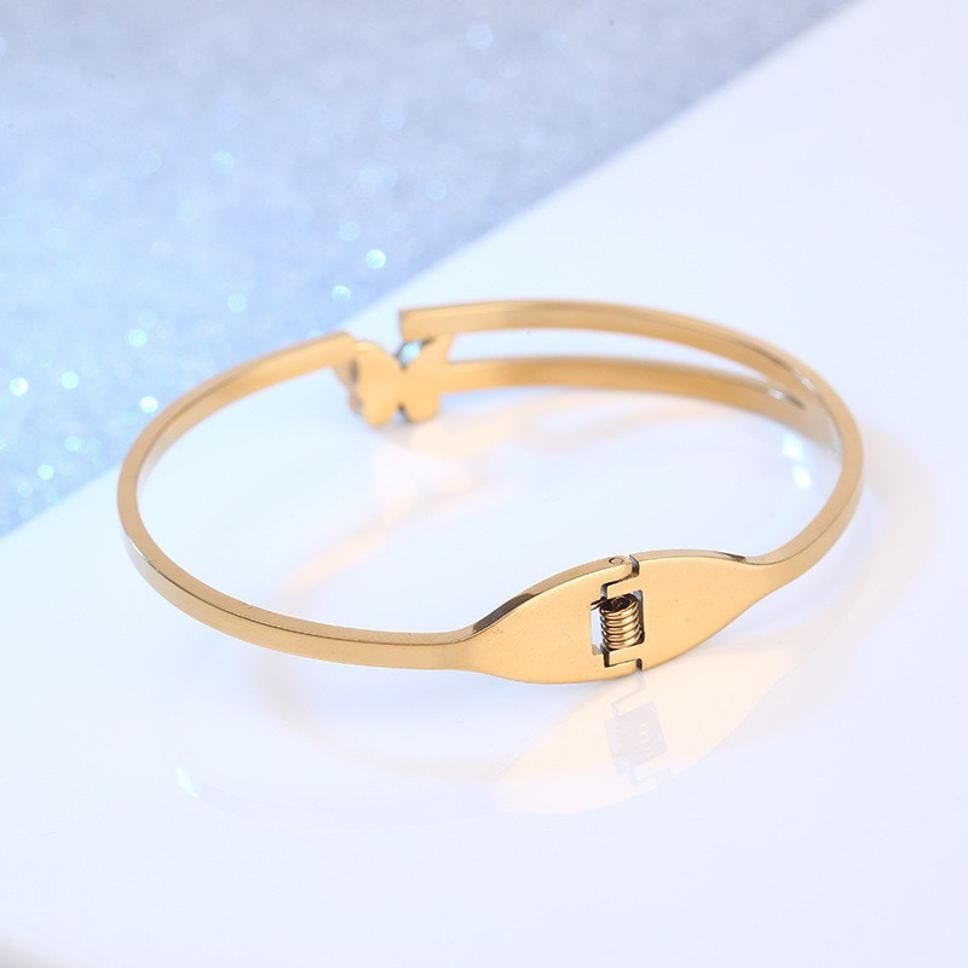 MYKI Religious Butterfly Love Bracelet (MKBRAD338G)