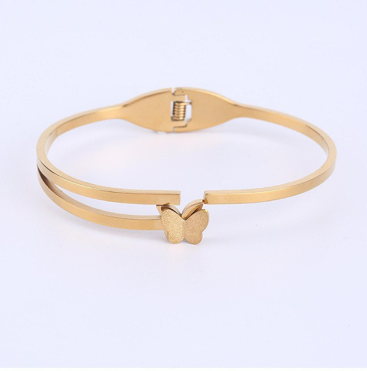 MYKI Religious Butterfly Love Bracelet (MKBRAD338G)