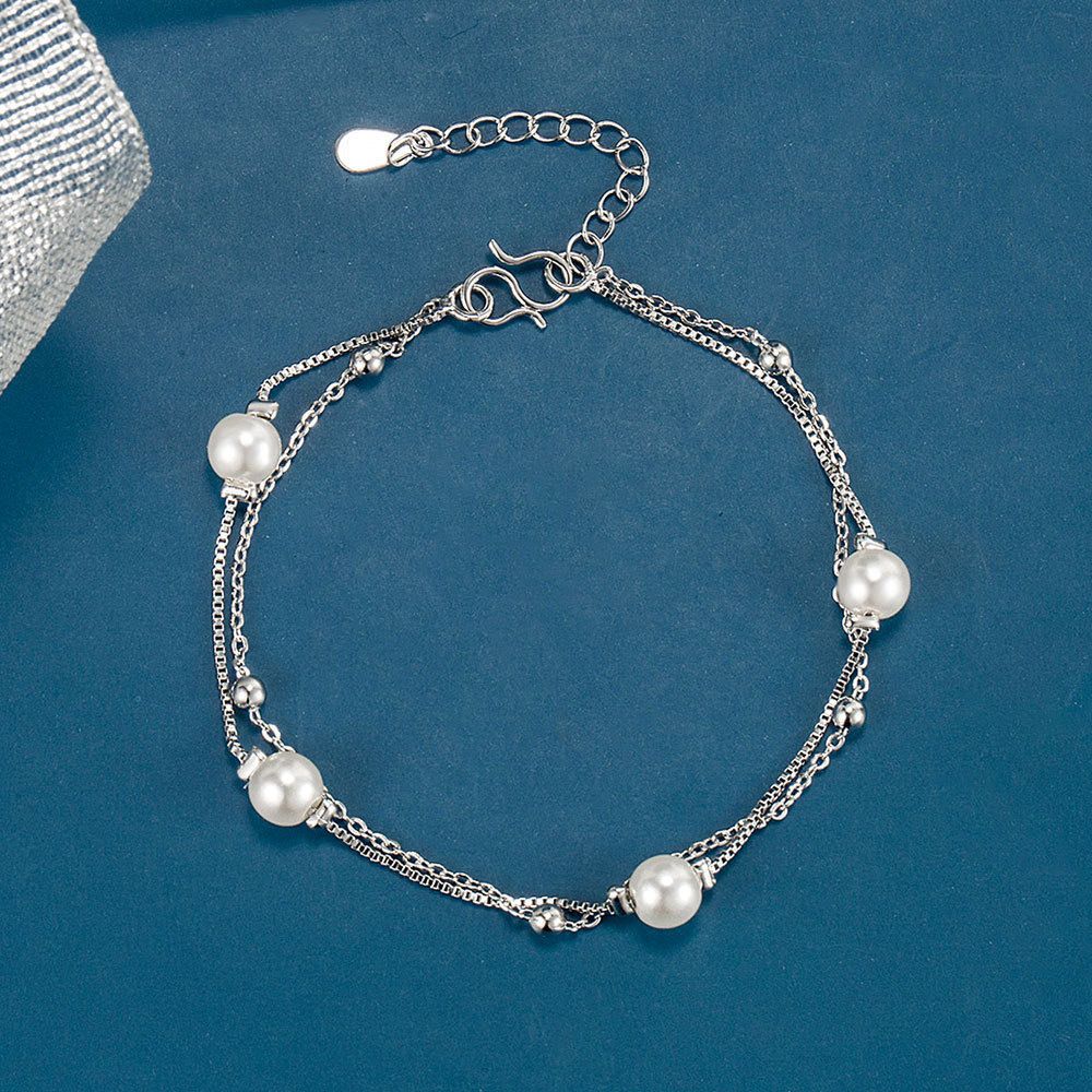 MYKI Beautiful Peral Loose Bracelet (MKBRAD329S)