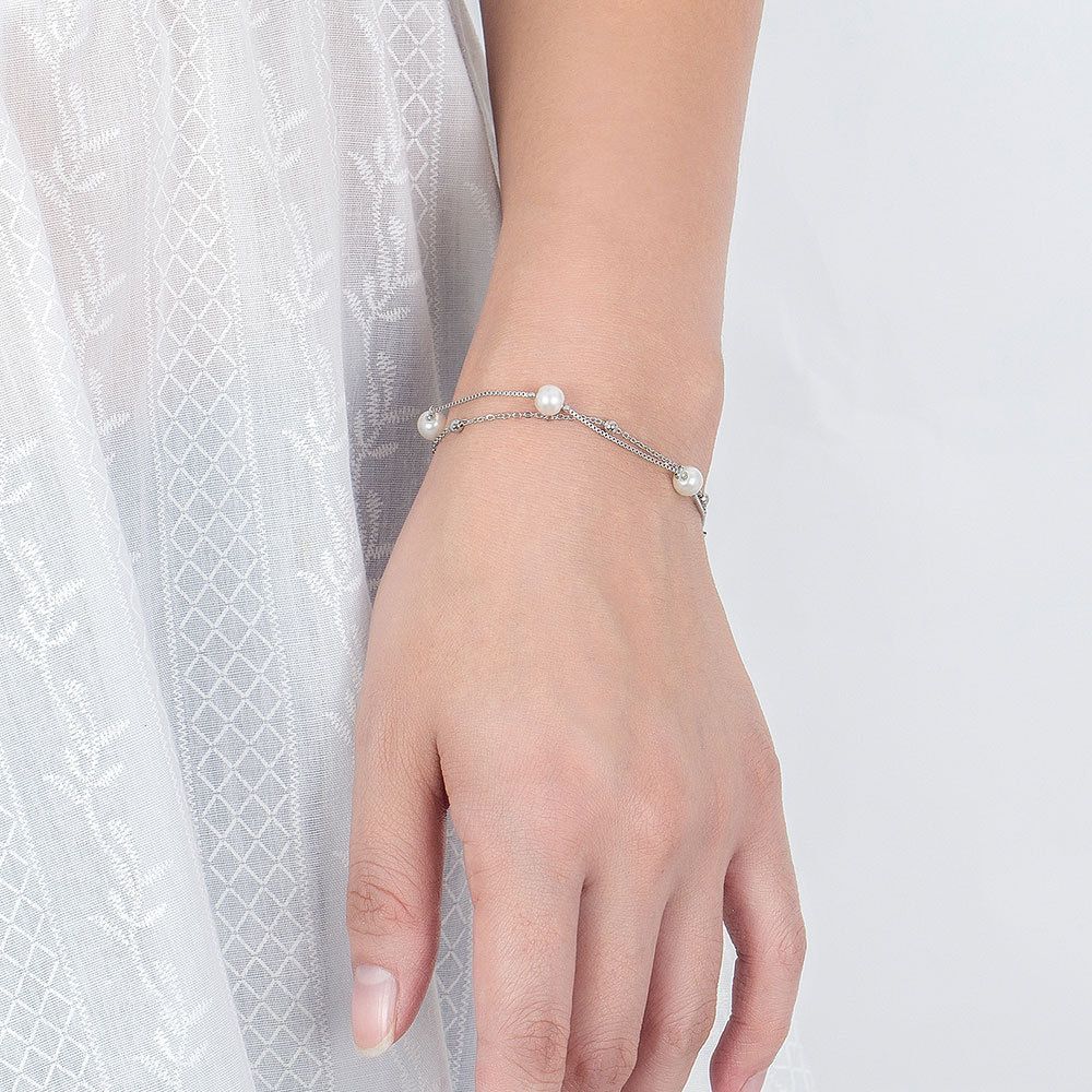 MYKI Beautiful Peral Loose Bracelet (MKBRAD329S)