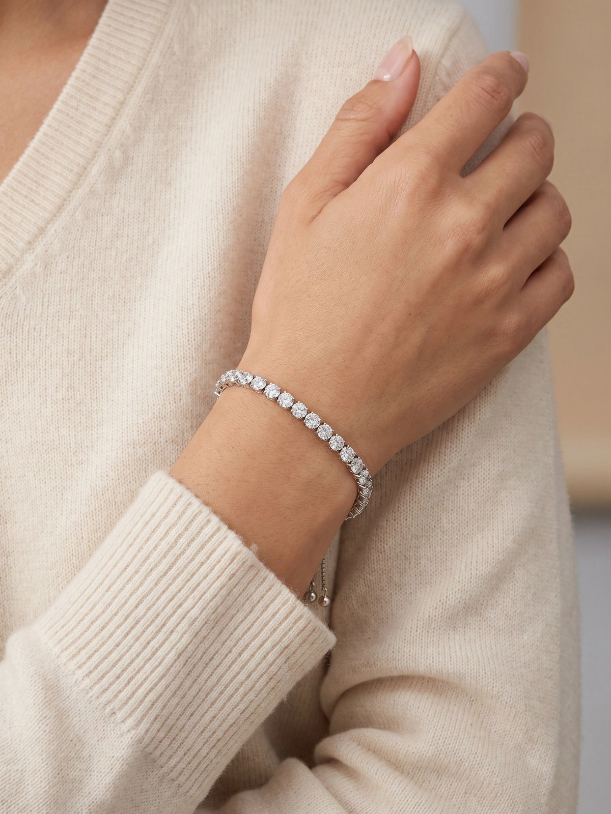 MYKI Adjustable Tennis Bracelet (MKBRAD134-142-143)
